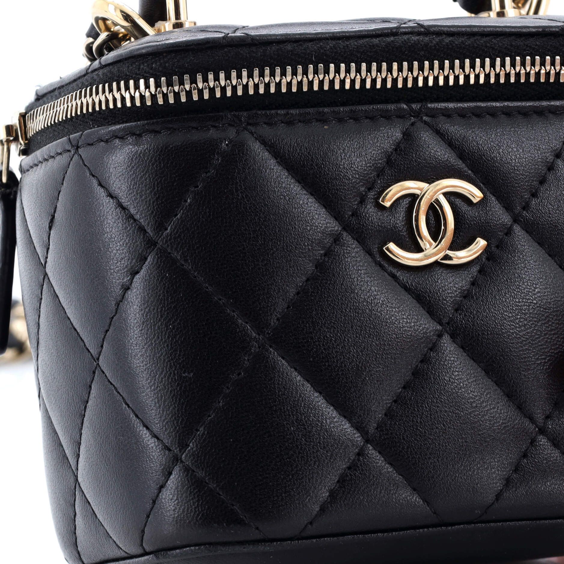Chanel Classic Top Handle Vanity Case with Chain Size ONE SIZE - 6 Thumbnail