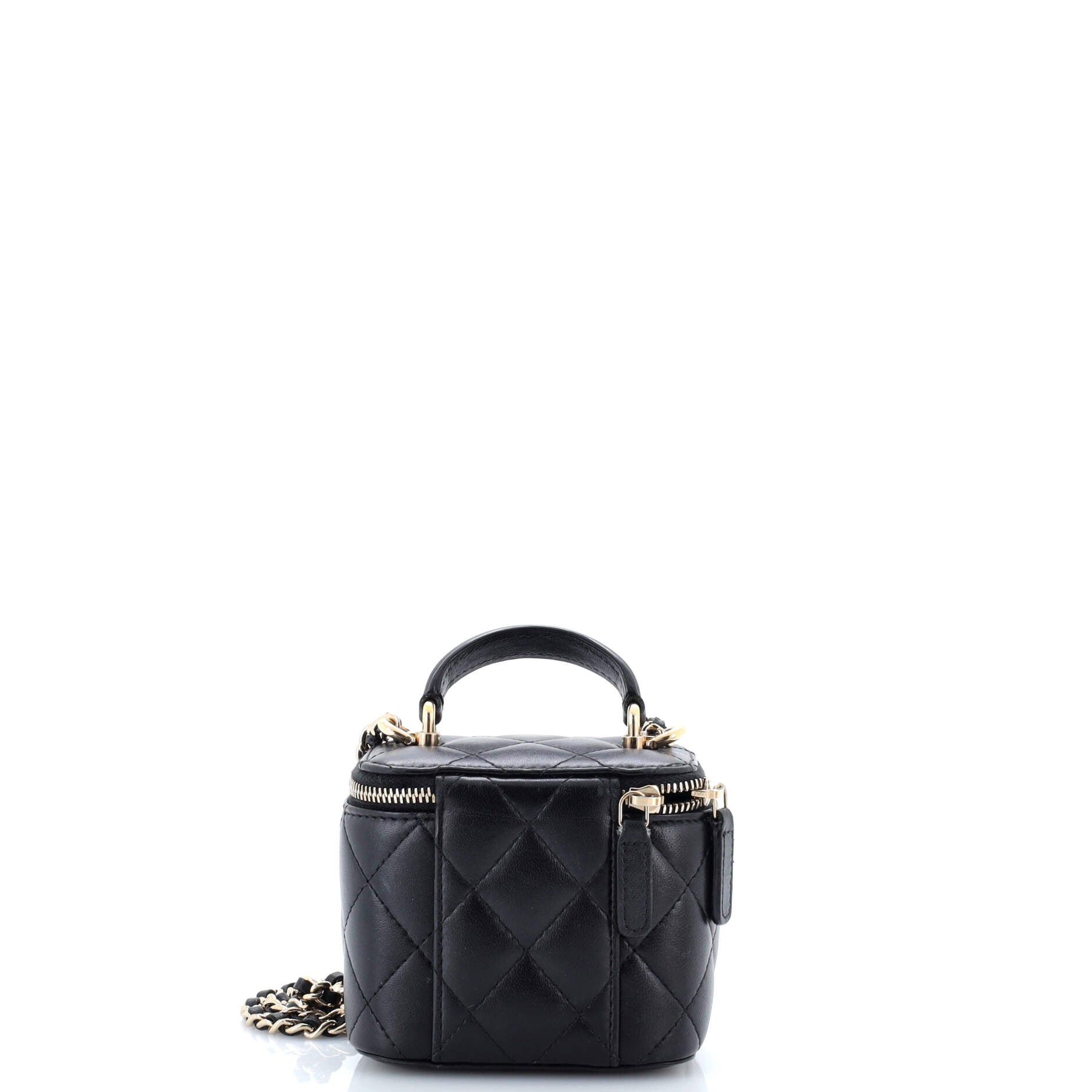 Chanel Classic Top Handle Vanity Case with Chain Size ONE SIZE - 3 Thumbnail