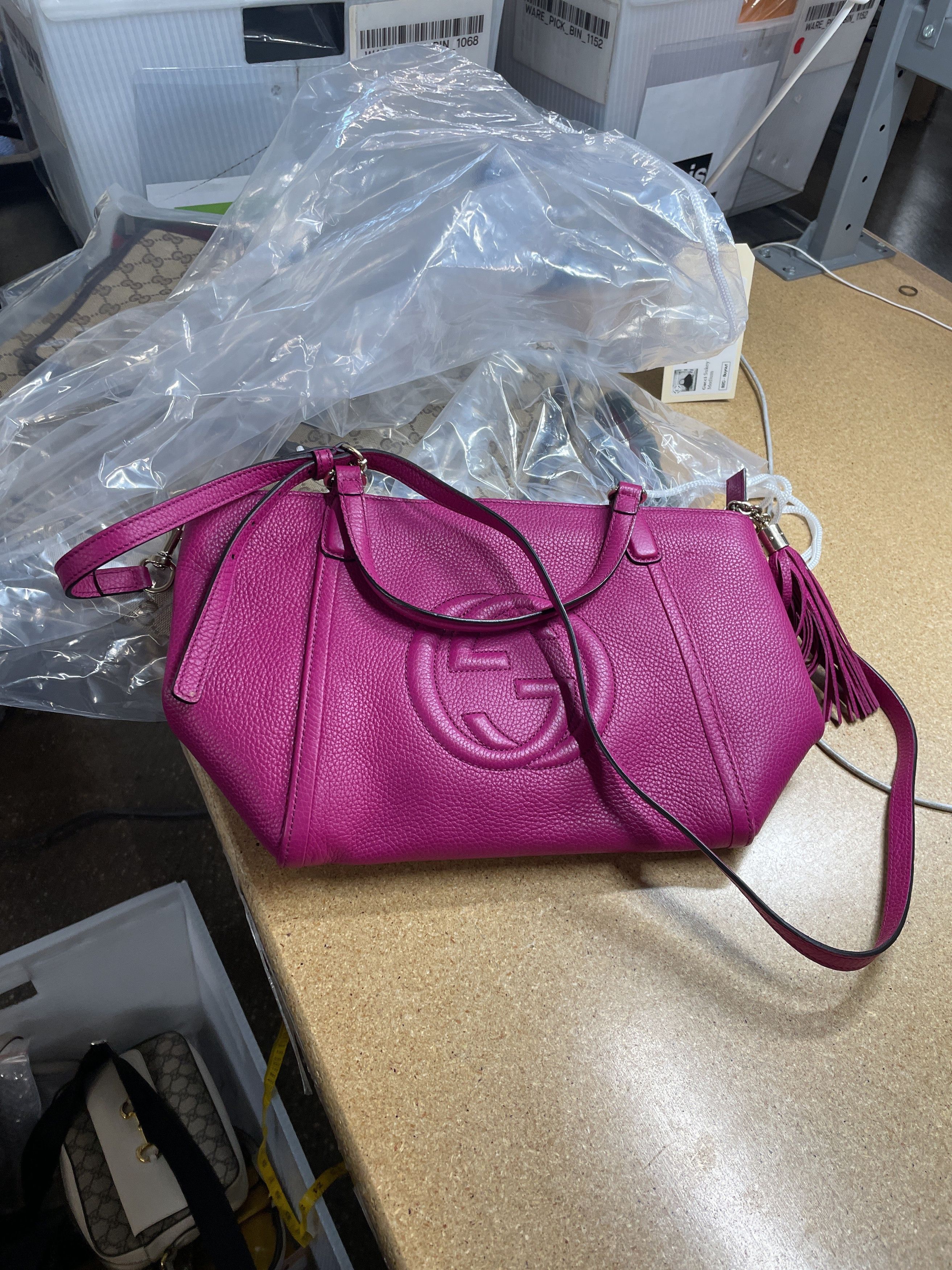 Gucci Soho Convertible Top Handle Bag Size ONE SIZE - 8 Thumbnail