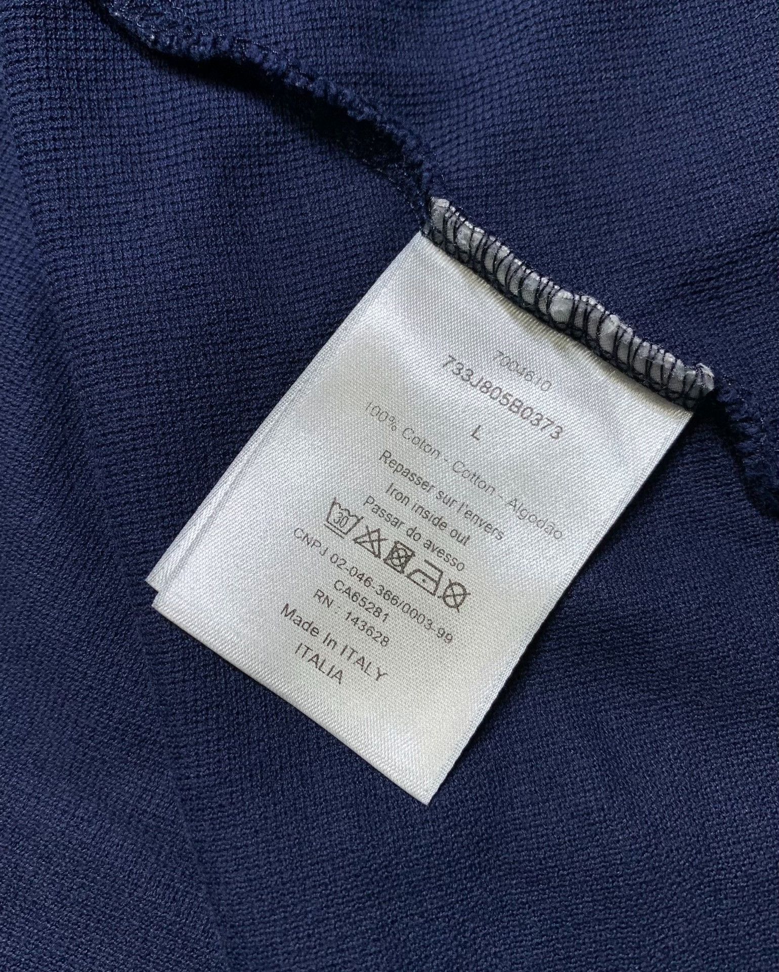 Dior Dior Classic Bee Embroidery Polo Shirt Size US L / EU 52-54 / 3 - 4 Thumbnail