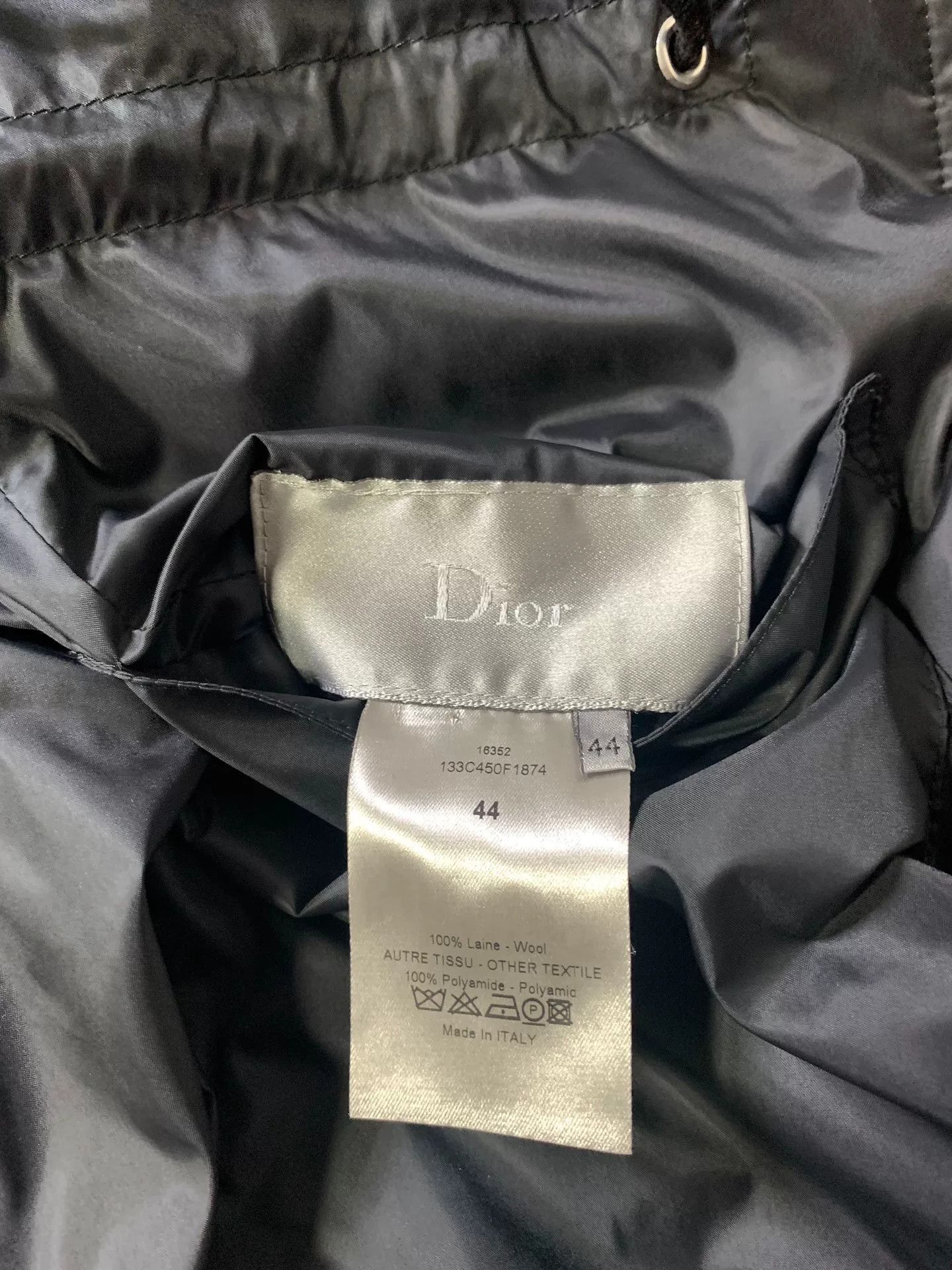 Dior Dior Hooded Wool Coat Size US S / EU 44-46 / 1 - 6 Thumbnail