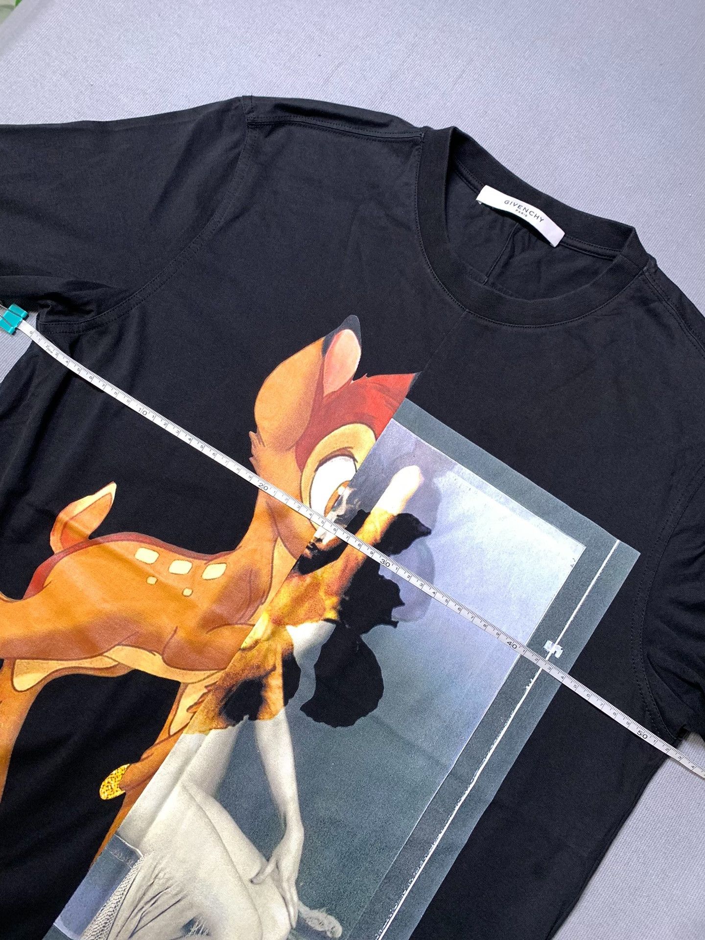 Givenchy Givenchy Bambi Patchwork Short-Sleeve Tee Size XS / US 0-2 / IT 36-38 - 7 Thumbnail