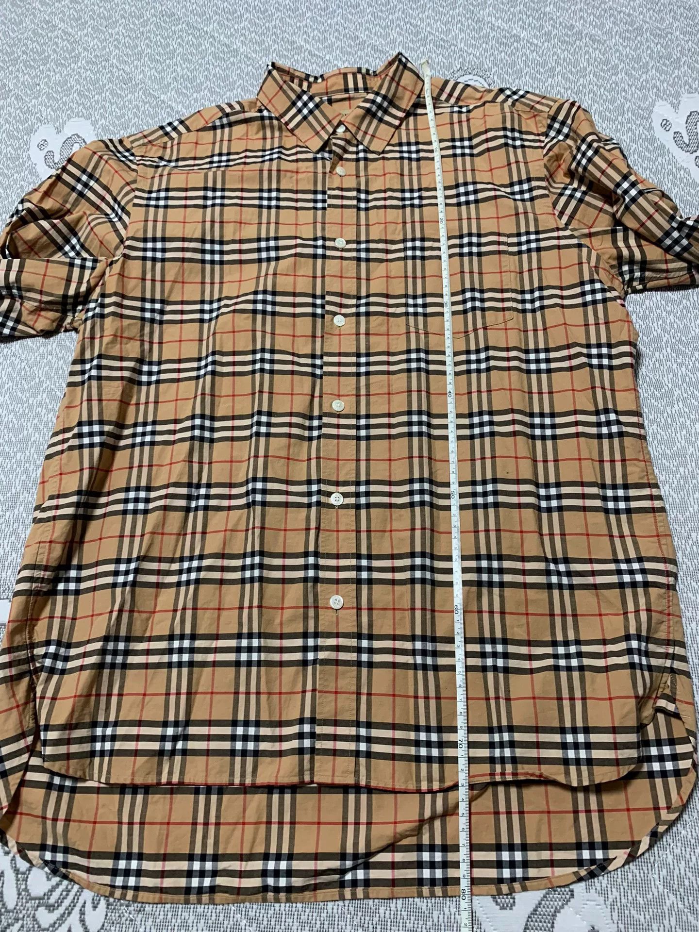 Burberry Burberry Classic Check Long-Sleeve Shirt Size US XL / EU 56 / 4 - 7 Thumbnail