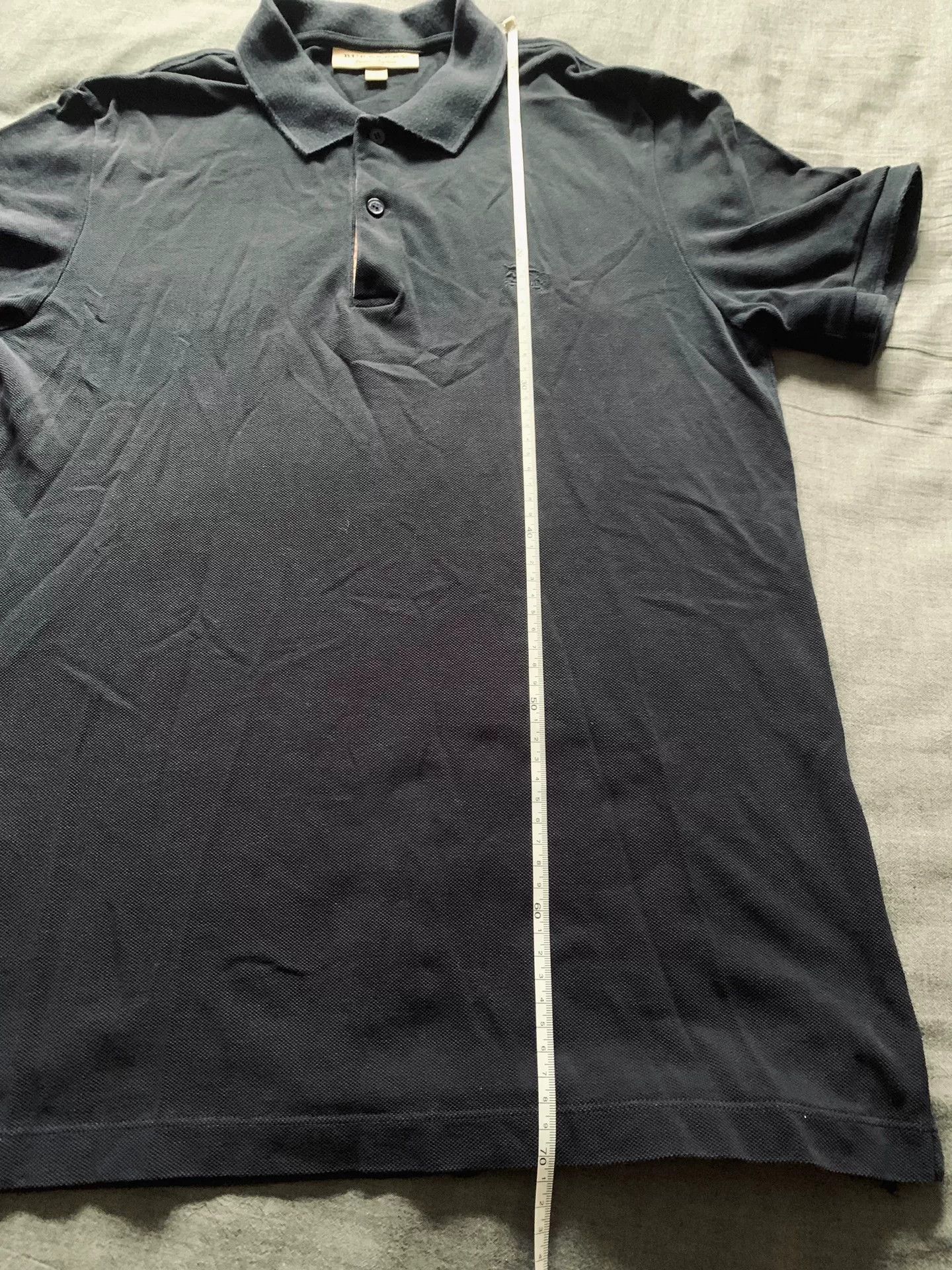 Burberry Burberry War Horse Embroidery Navy Polo Size US M / EU 48-50 / 2 - 8 Thumbnail