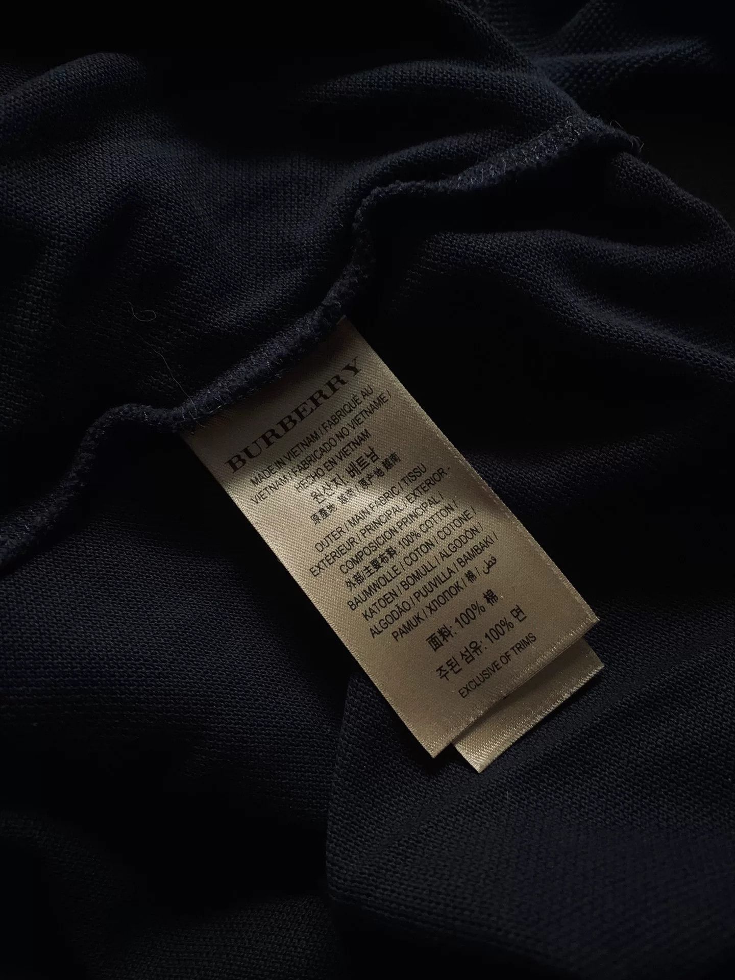Burberry Burberry War Horse Embroidery Navy Polo Size US M / EU 48-50 / 2 - 5 Thumbnail