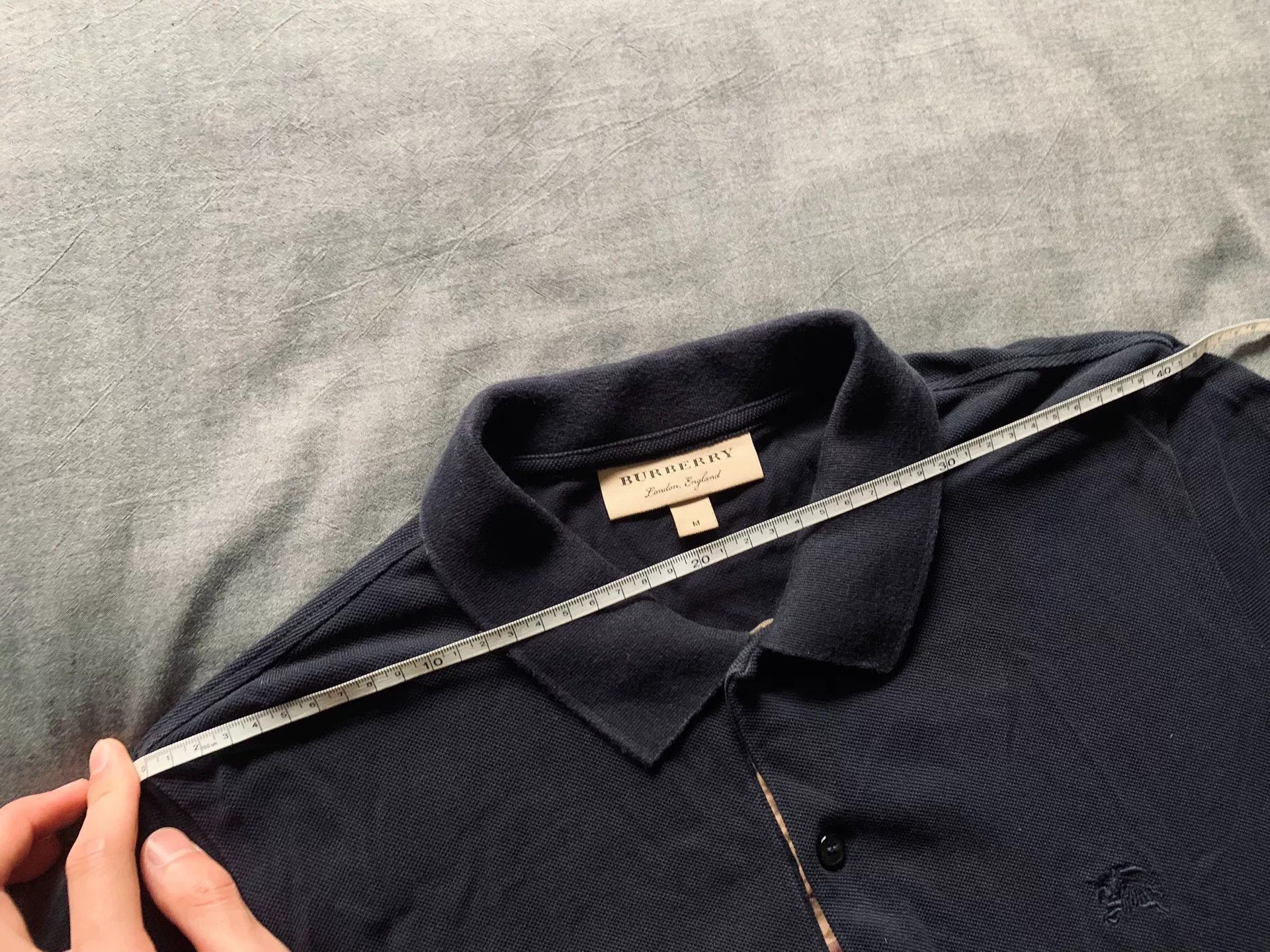 Burberry Burberry War Horse Embroidery Navy Polo Size US M / EU 48-50 / 2 - 6 Thumbnail