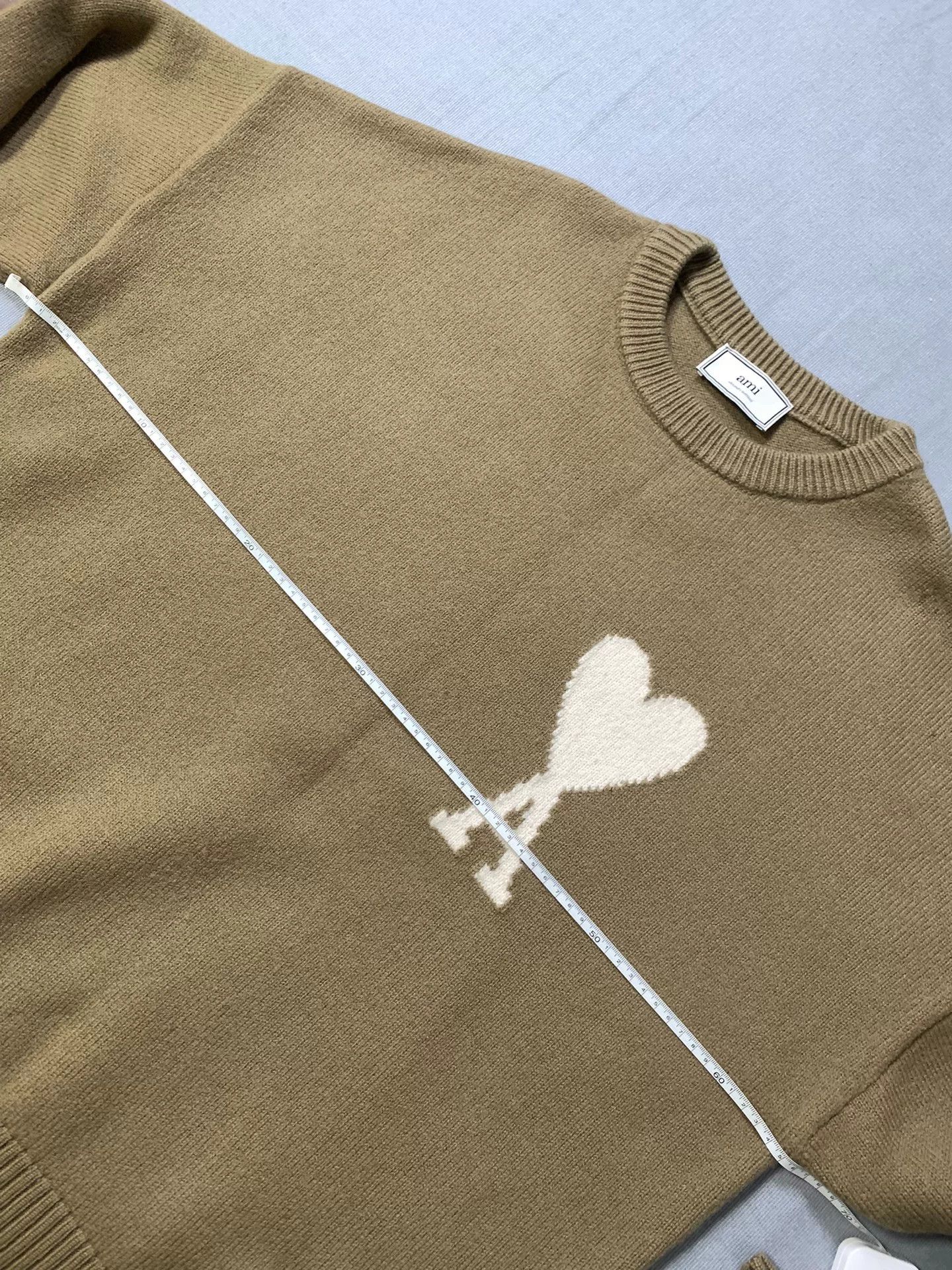 AMI Ami Heart Logo Sweater Size M / US 6-8 / IT 42-44 - 7 Thumbnail