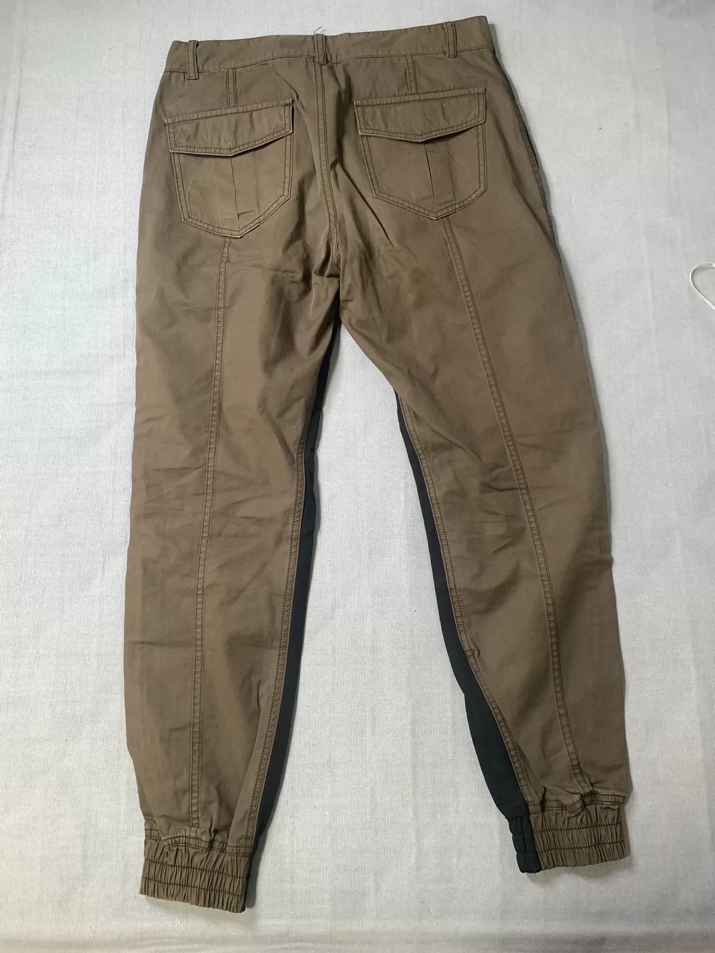 Juun.J JUUN.J Spliced Casual Pants Size US 32 / EU 48 - 2 Thumbnail
