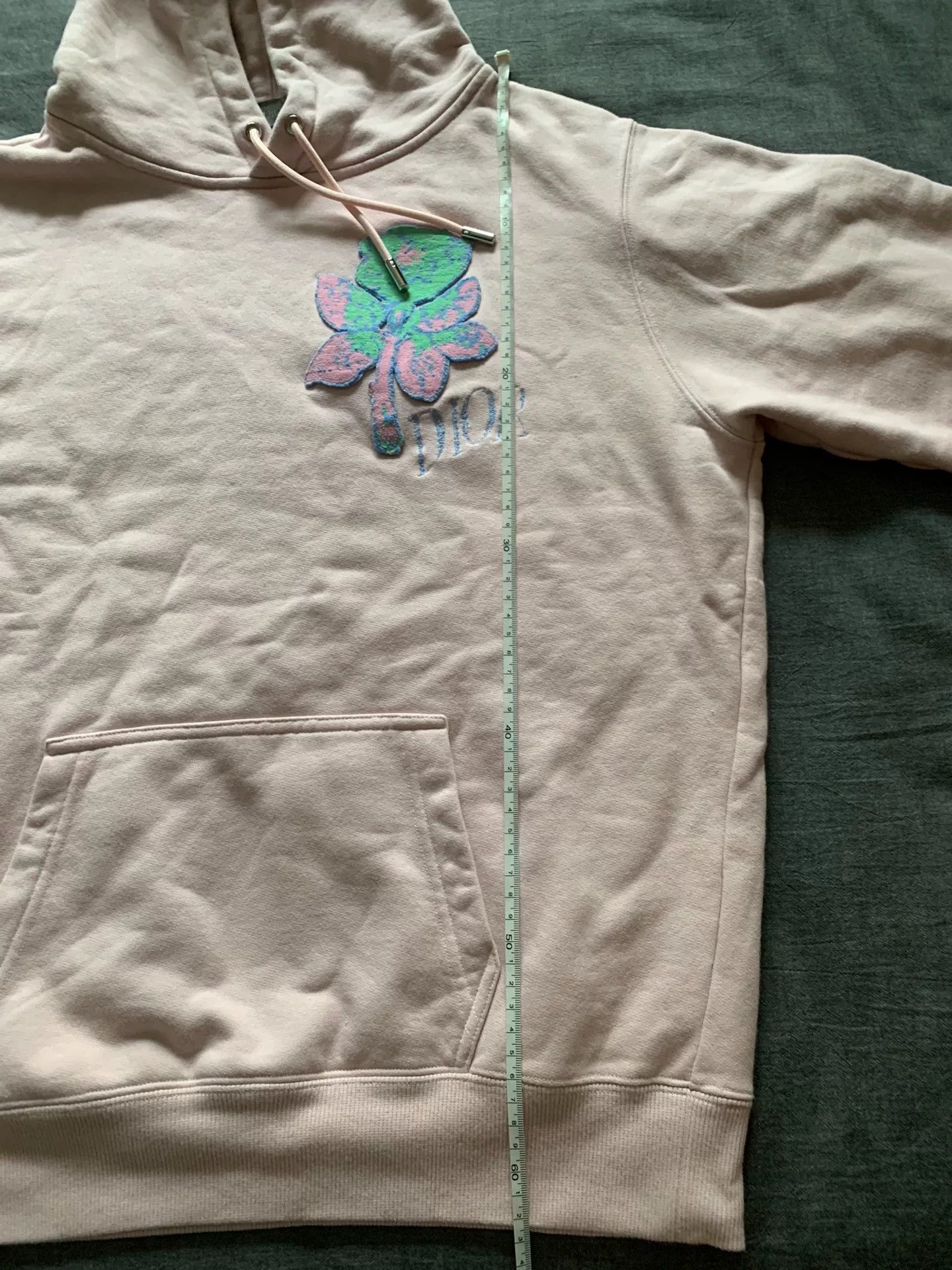 Dior Dior Rose Embroidery Pink Hoodie Size XS / US 0-2 / IT 36-38 - 7 Thumbnail