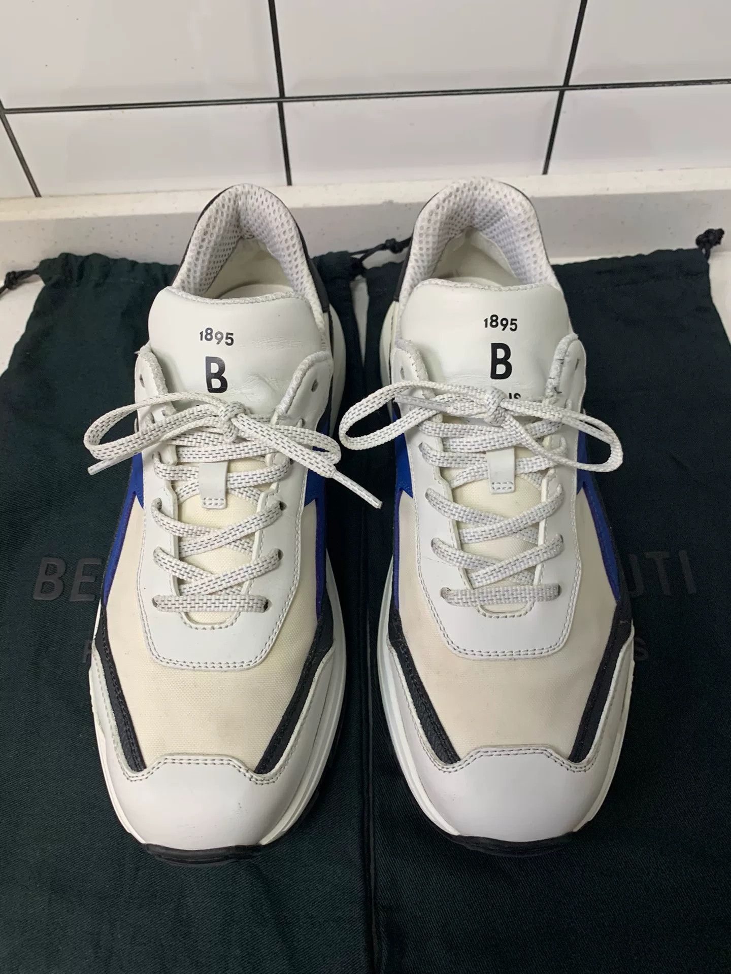 Berluti Berluti Fast Track Leather Patchwork Sneakers Size US 7 / EU 40 - 2 Thumbnail