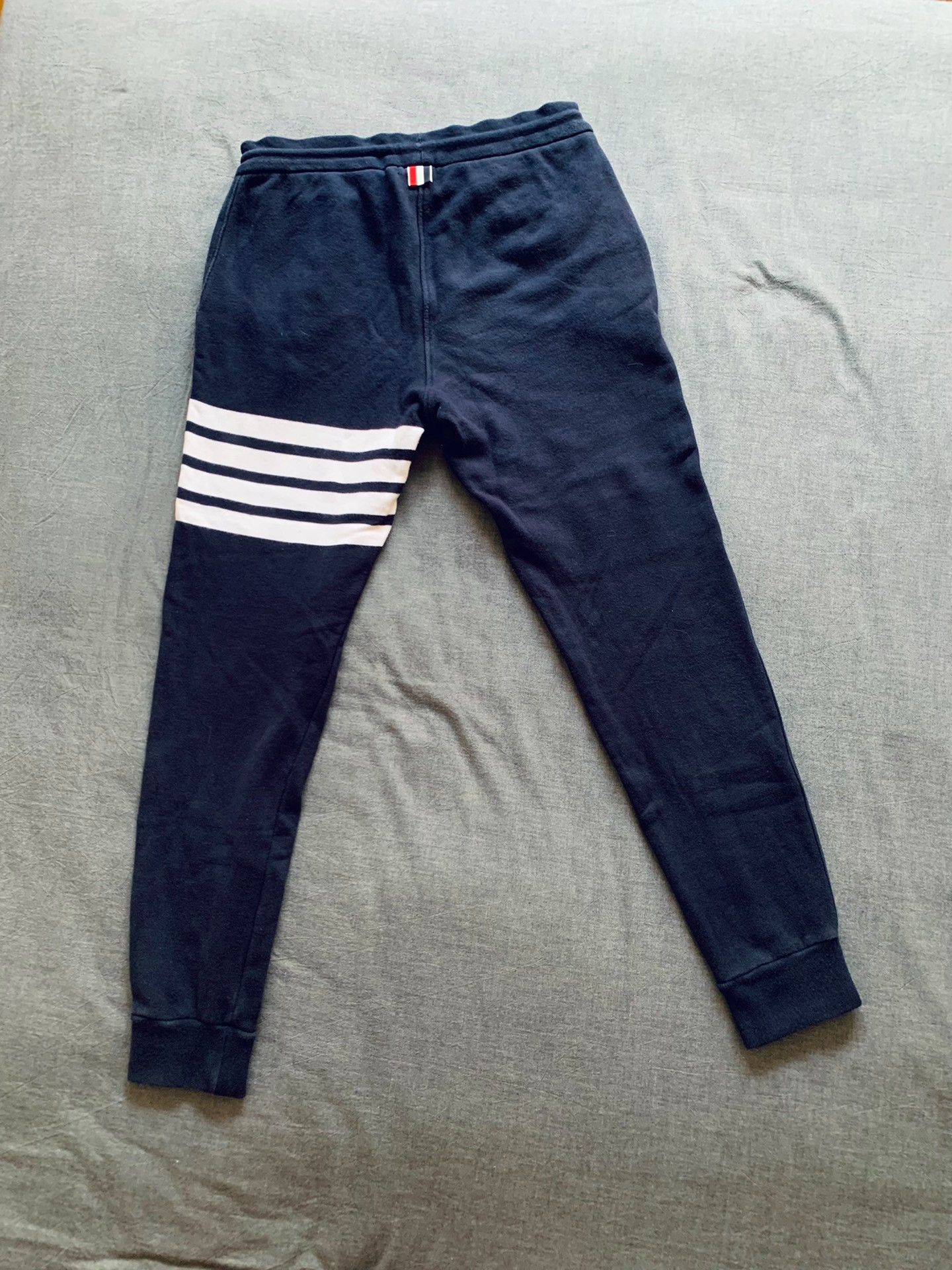 Thom Browne Thom Browne TB 4-Stripe Sweatpants Size US 26 / EU 42 - 2 Thumbnail