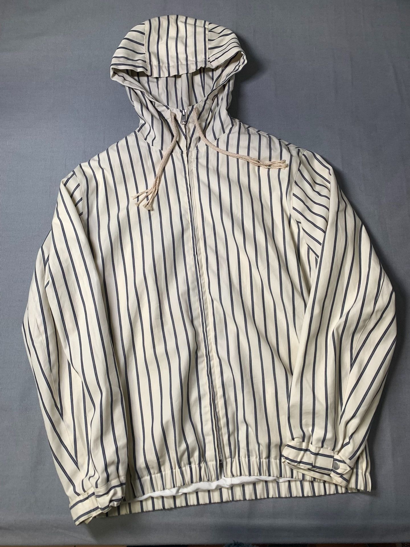 Sandro SANDRO French Stripe Hooded Jacket Size US L / EU 52-54 / 3 - 3 Thumbnail