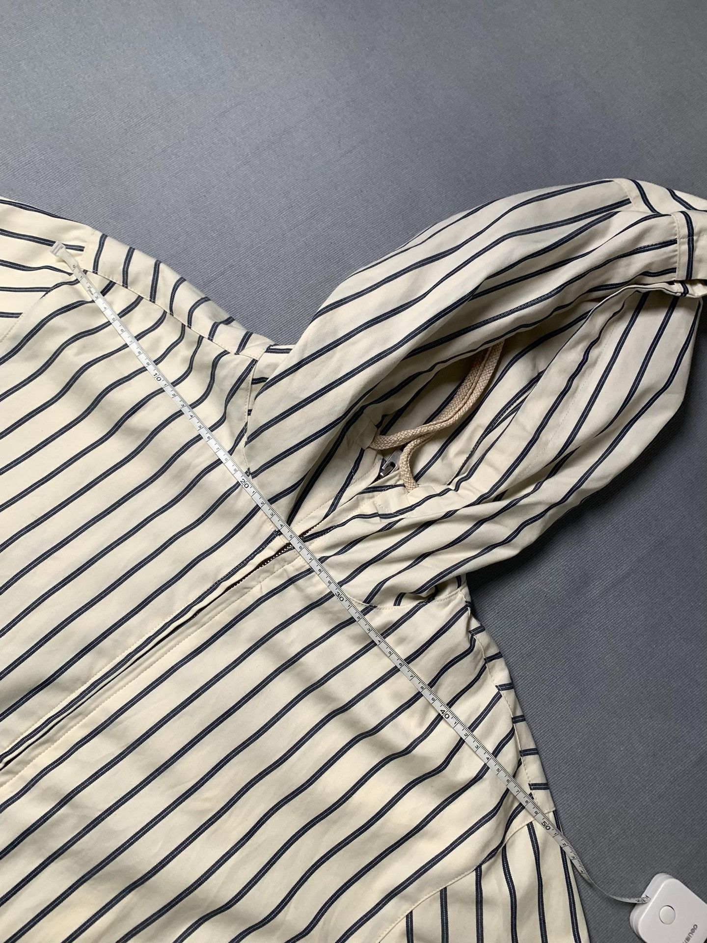 Sandro SANDRO French Stripe Hooded Jacket Size US L / EU 52-54 / 3 - 6 Thumbnail