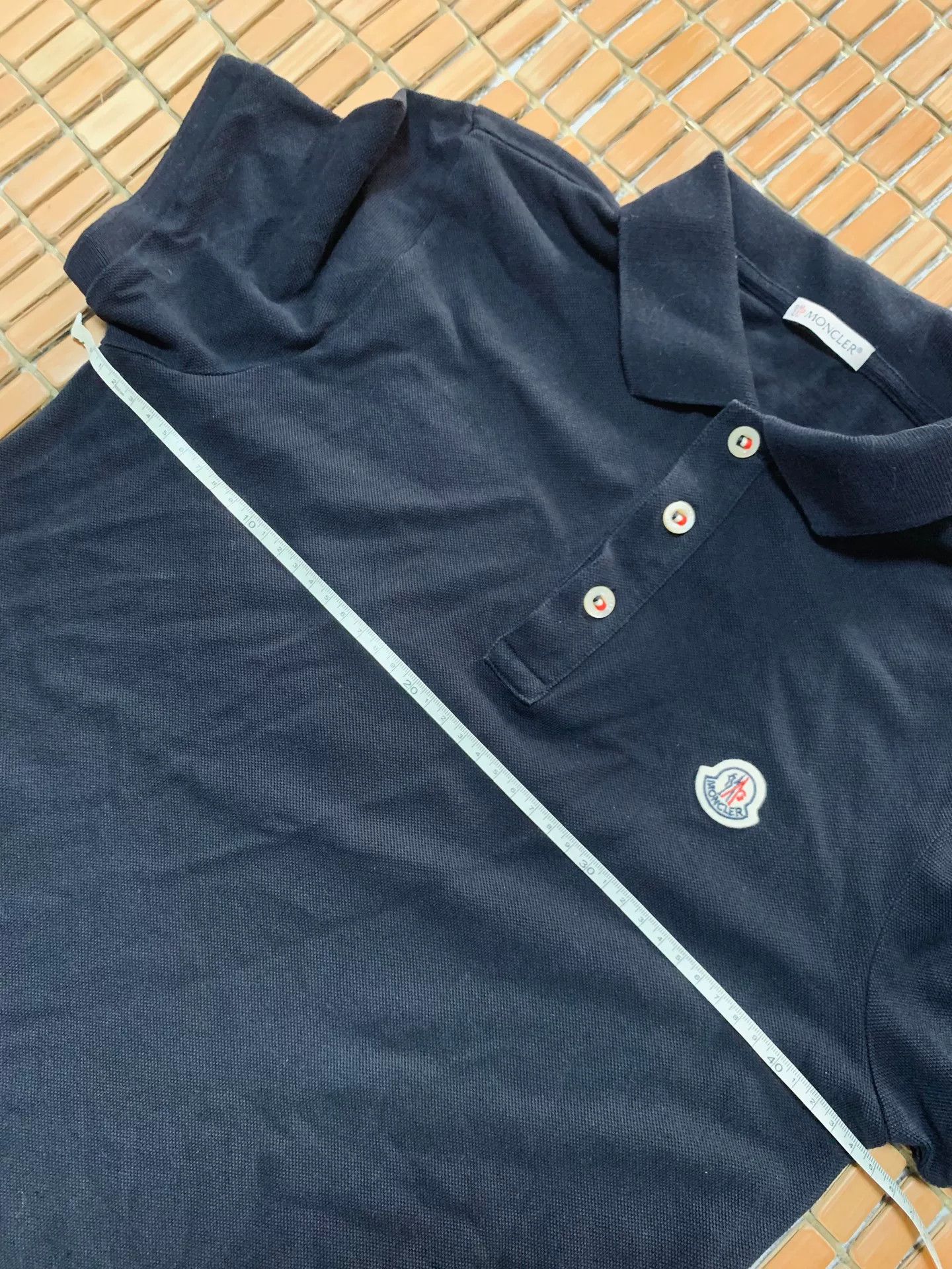 Moncler Moncler Chest Logo Polo Shirt Size US S / EU 44-46 / 1 - 7 Thumbnail