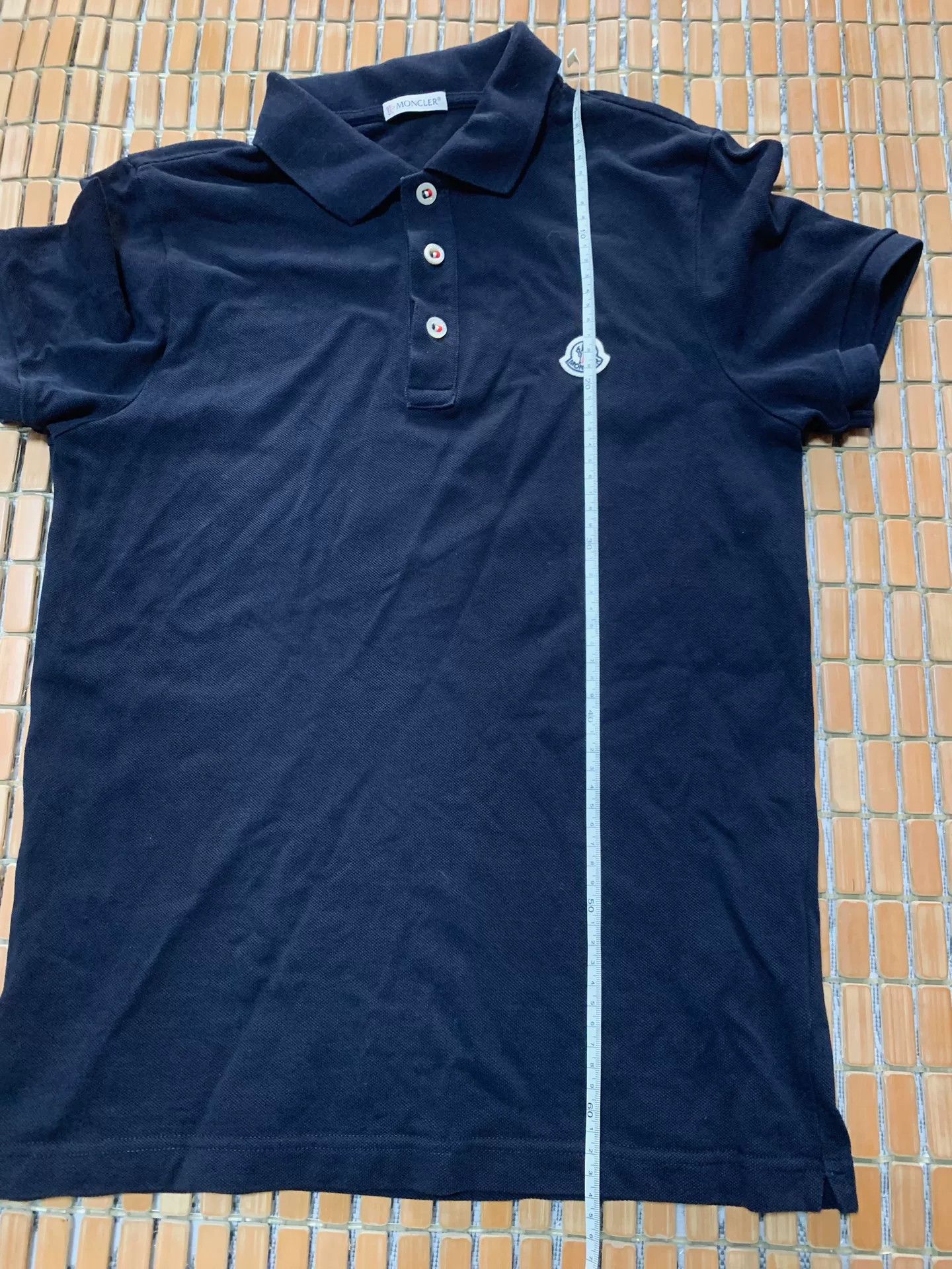 Moncler Moncler Chest Logo Polo Shirt Size US S / EU 44-46 / 1 - 8 Thumbnail