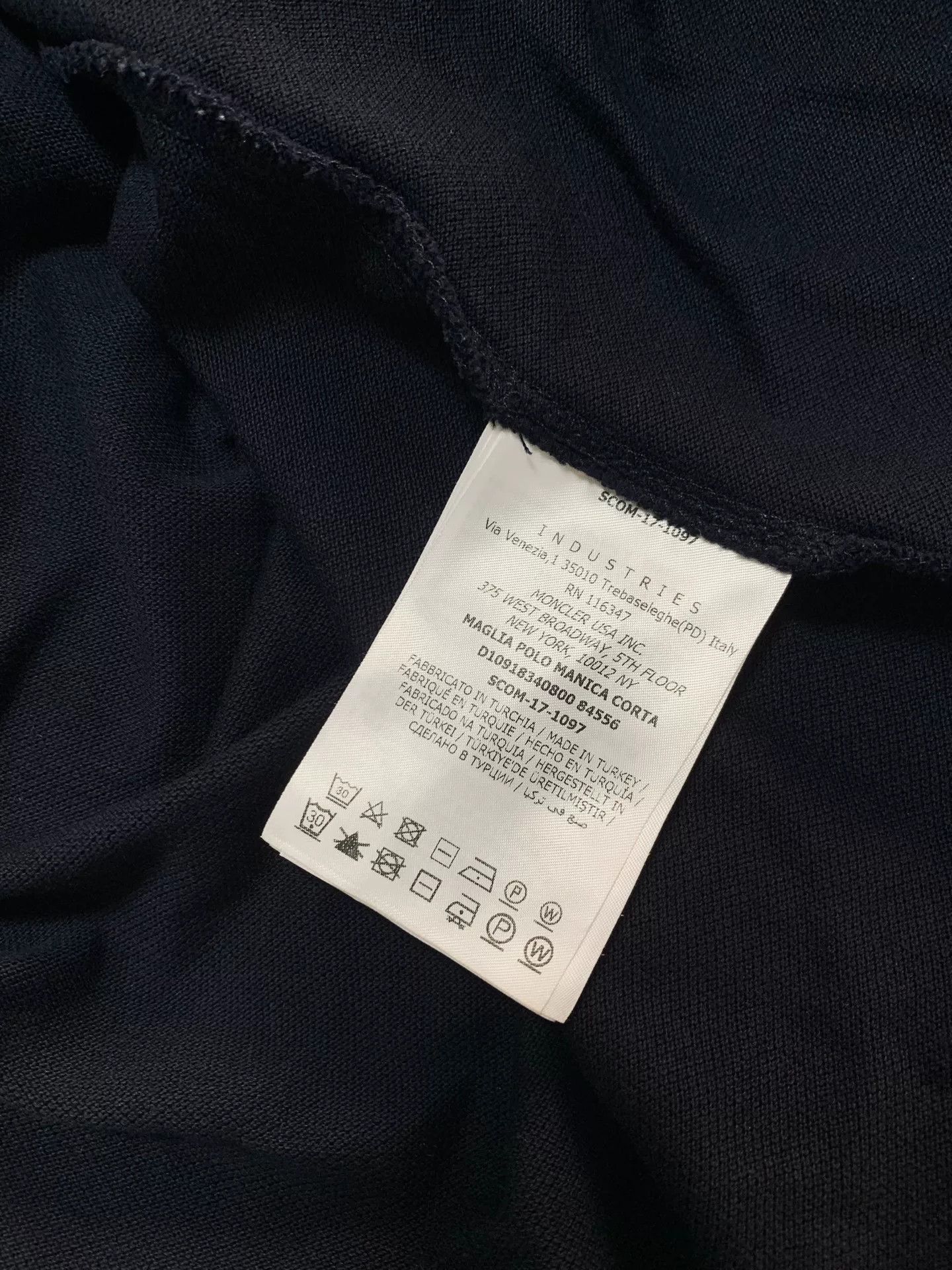 Moncler Moncler Chest Logo Polo Shirt Size US S / EU 44-46 / 1 - 4 Thumbnail