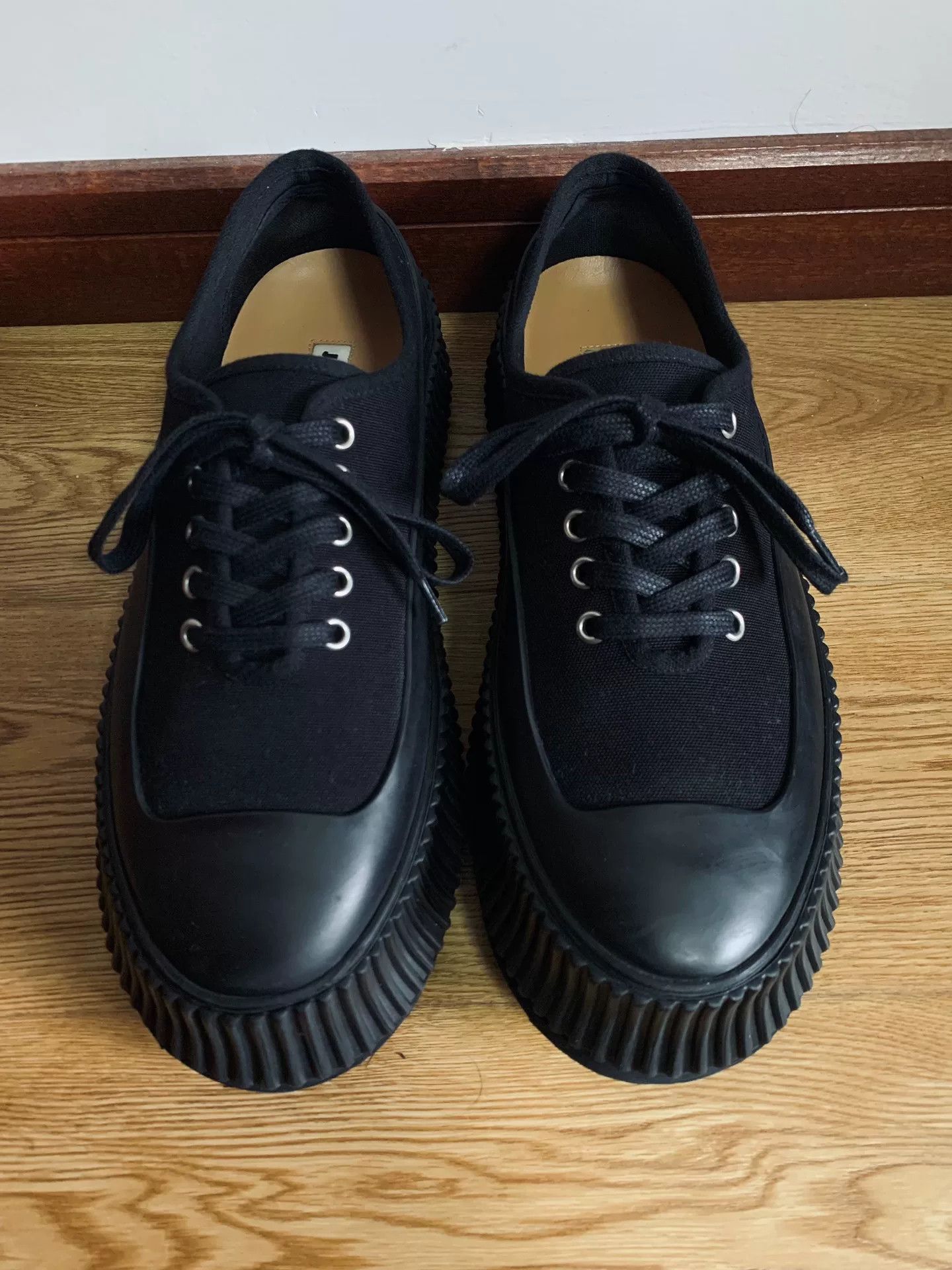Jil Sander Jilsander Platform Chunky Sole Sneakers Size US 8 / EU 41 - 2 Thumbnail