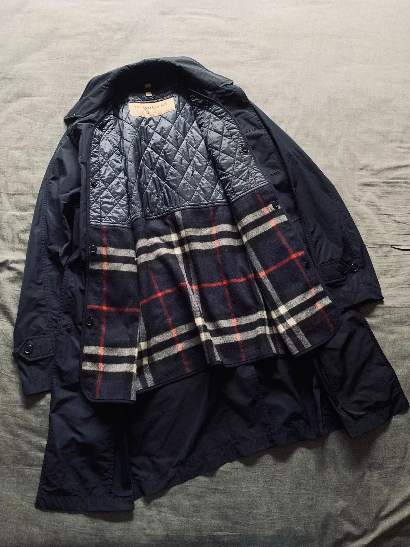 Burberry Burberry Two-Piece Nylon Trench Coat Size US S / EU 44-46 / 1 - 4 Thumbnail