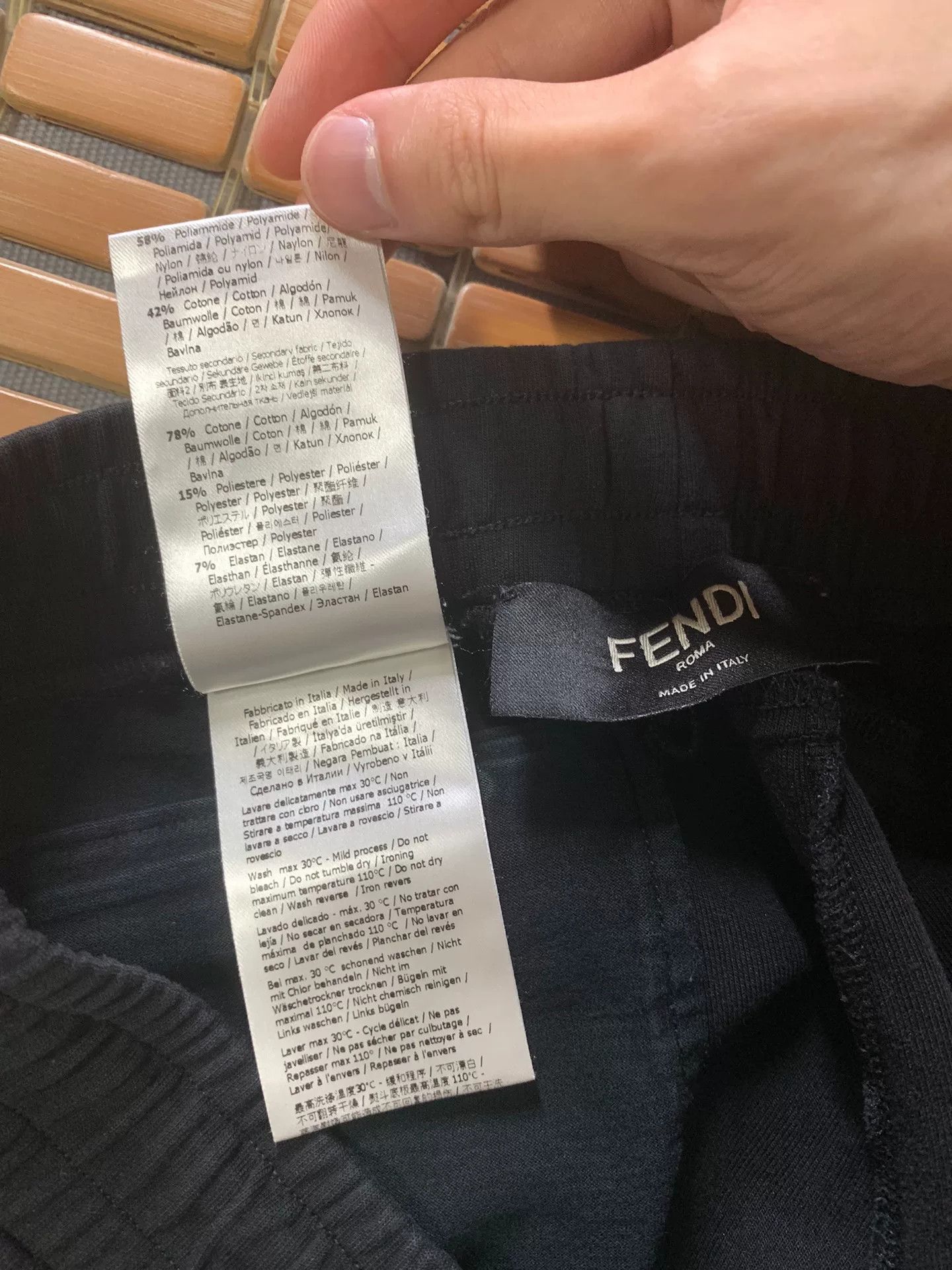 Fendi Fendi Printed Logo Sweatpants Size US 32 / EU 48 - 6 Thumbnail