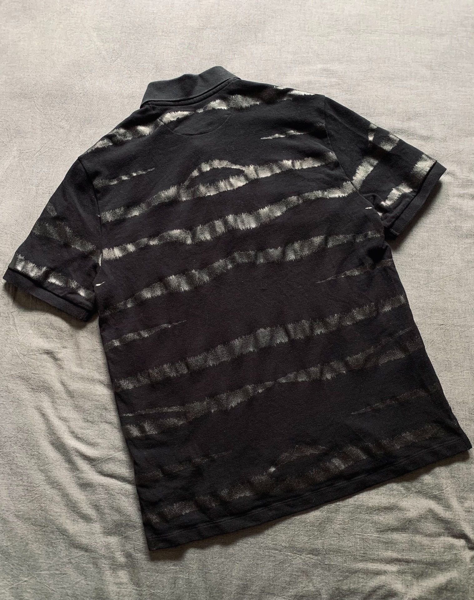 Valentino Valentino Striped Print Polo Shirt Size US L / EU 52-54 / 3 - 2 Thumbnail