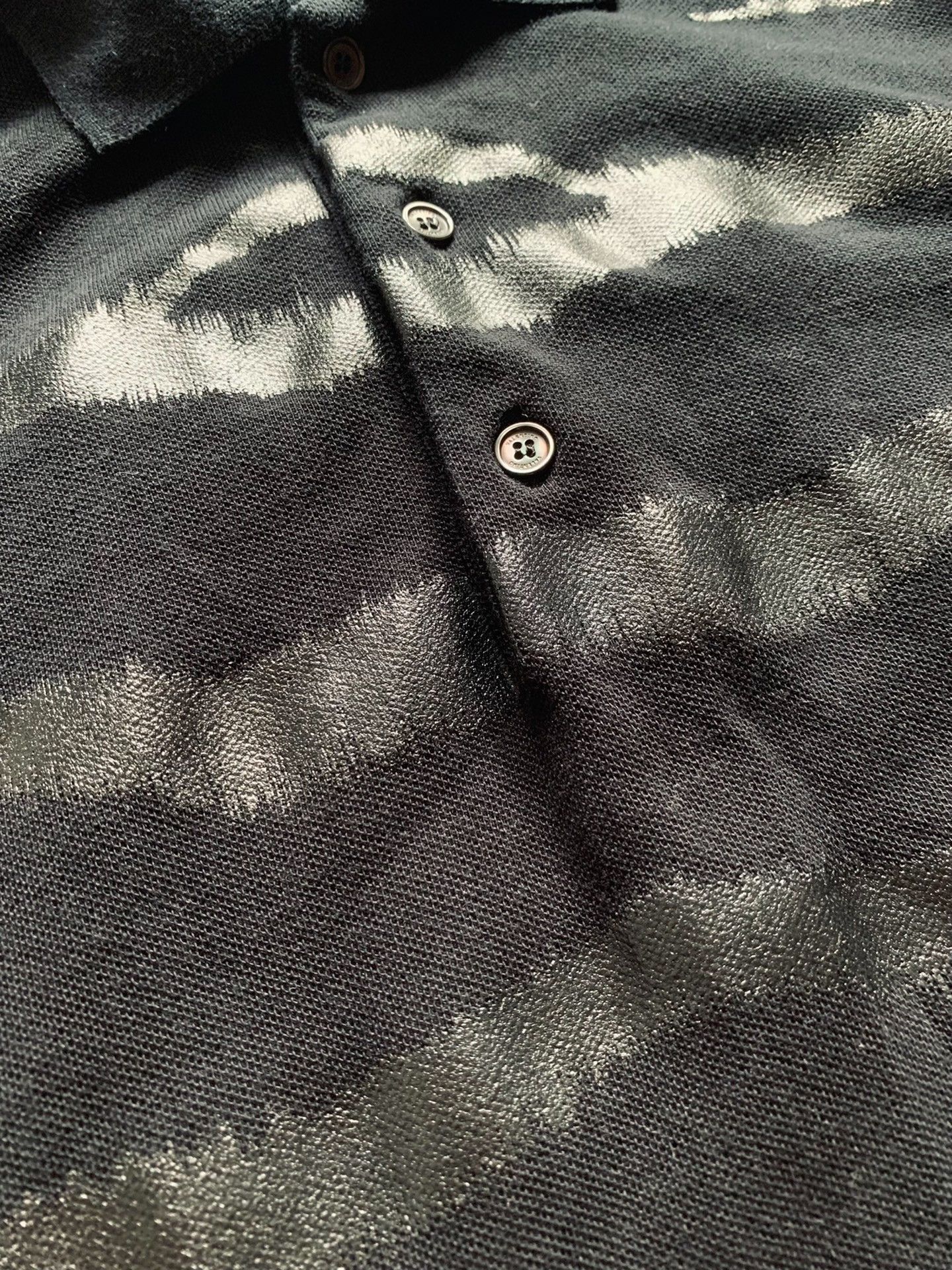 Valentino Valentino Striped Print Polo Shirt Size US L / EU 52-54 / 3 - 4 Thumbnail