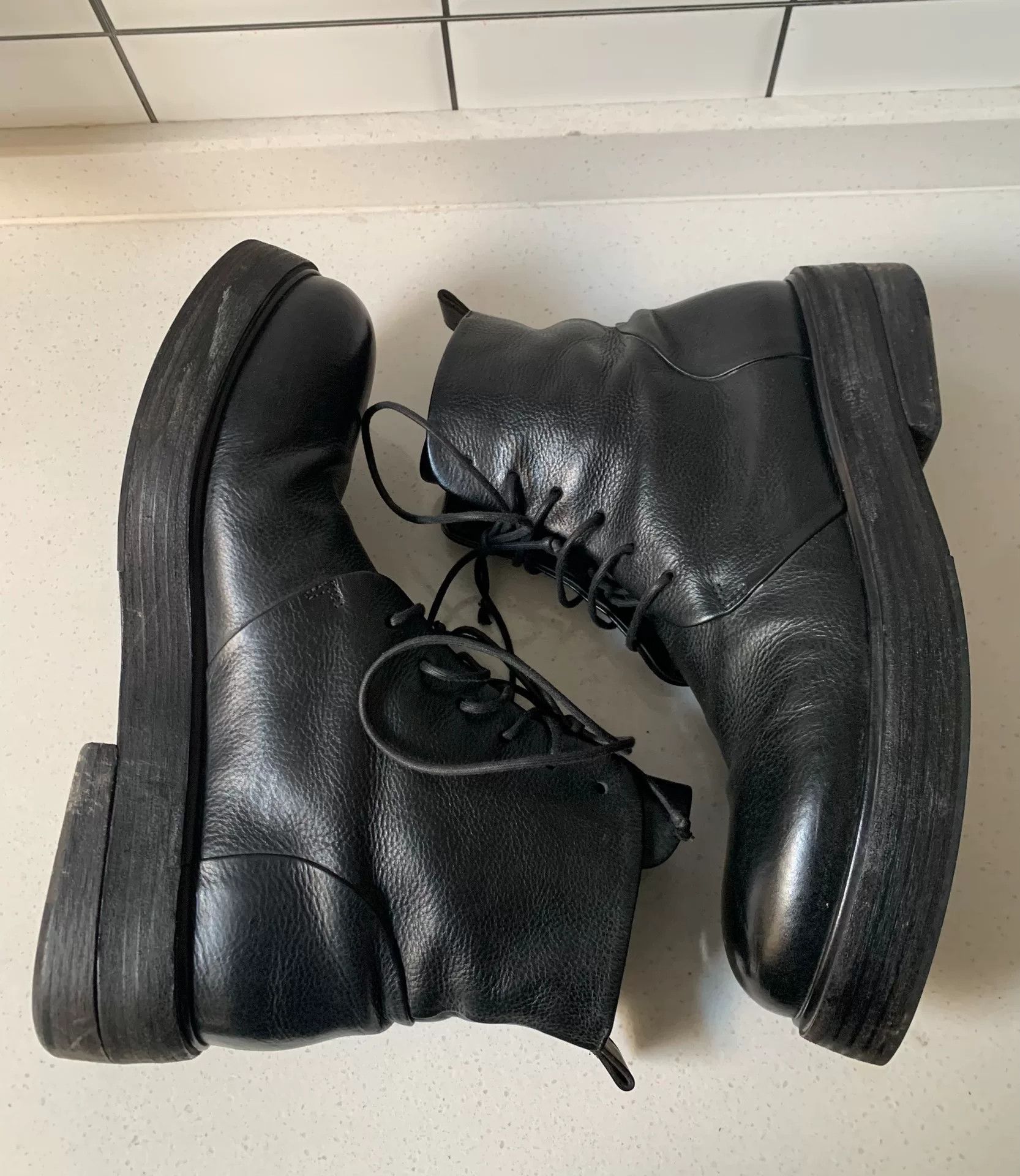 Marsell Marsell MM2846 Vegetable Tanned Calf Boots Size US 10 / EU 43 - 4 Thumbnail