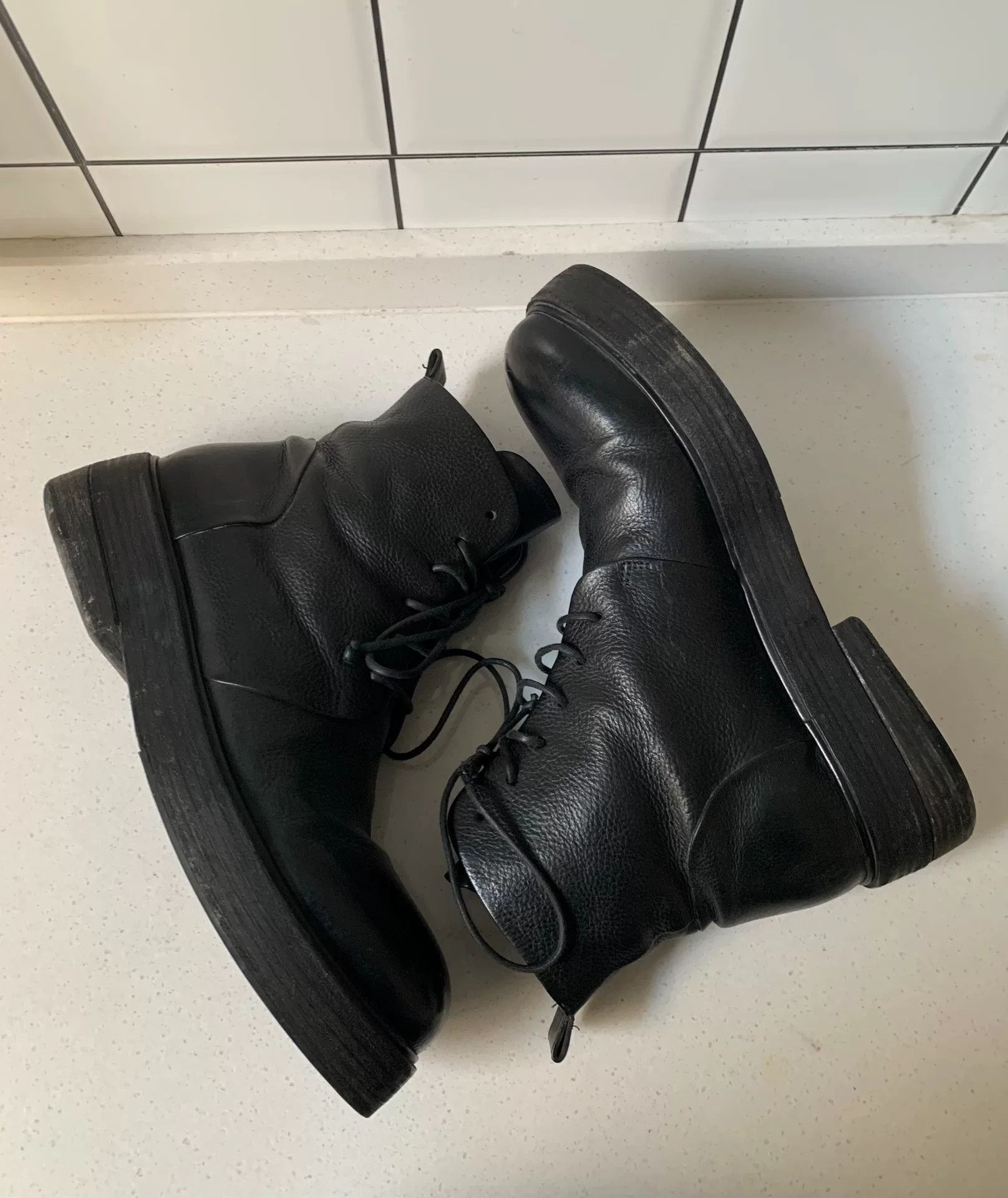 Marsell Marsell MM2846 Vegetable Tanned Calf Boots Size US 10 / EU 43 - 3 Thumbnail