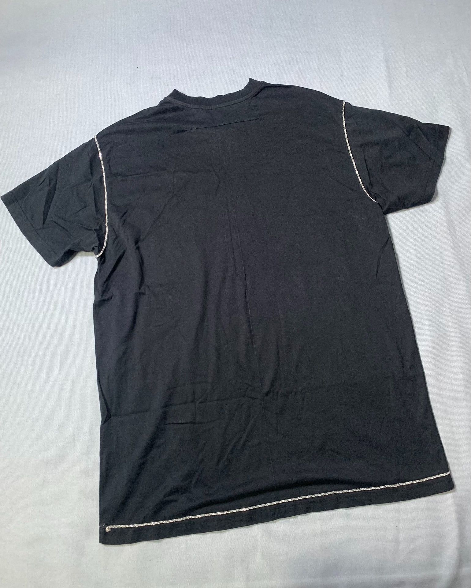 Givenchy Givenchy Silver Chain Short Sleeve Top Size XS / US 0-2 / IT 36-38 - 3 Thumbnail