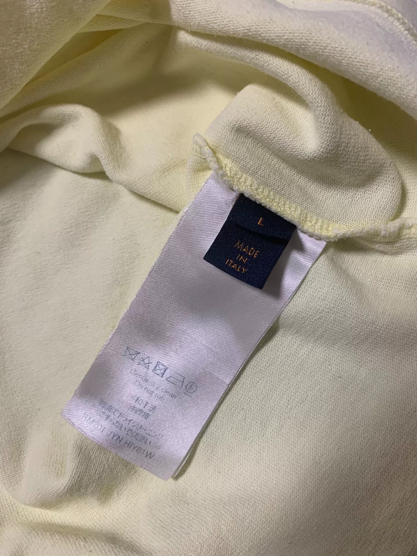 Louis Vuitton Louis Vuitton Logo Short Sleeve T-Shirt Size US L / EU 52-54 / 3 - 4 Thumbnail