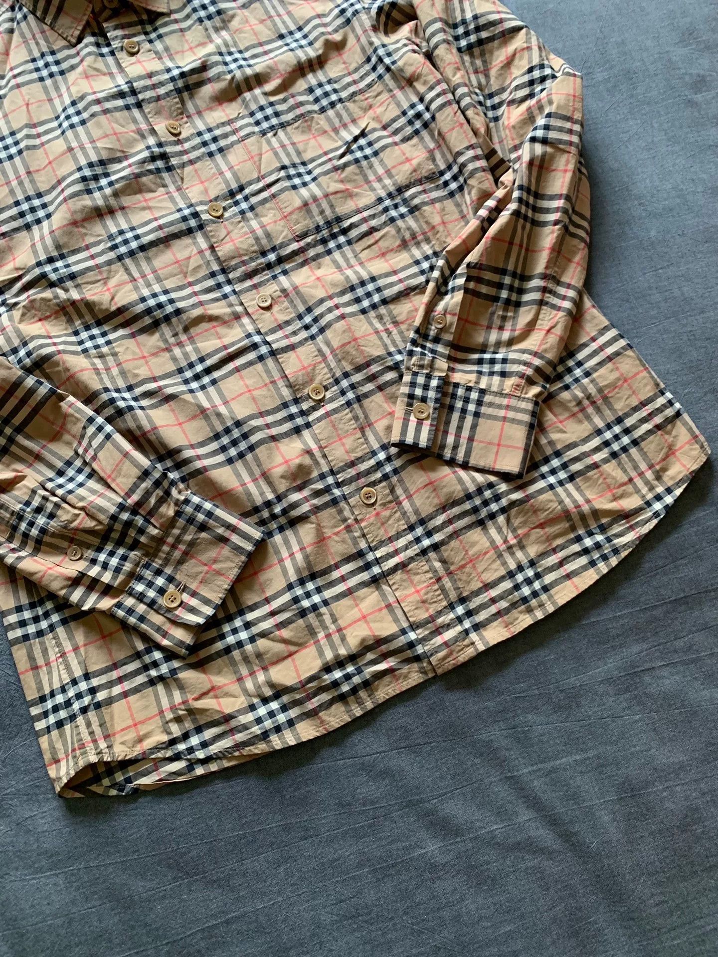 Burberry Burberry Classic Check Long-Sleeve Shirt Size US M / EU 48-50 / 2 - 4 Thumbnail