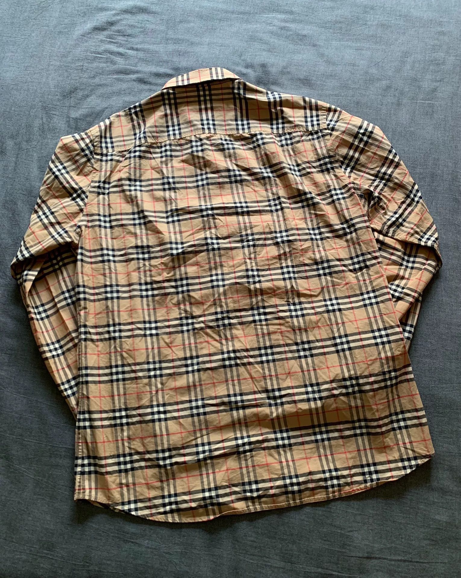 Burberry Burberry Classic Check Long-Sleeve Shirt Size US M / EU 48-50 / 2 - 2 Thumbnail