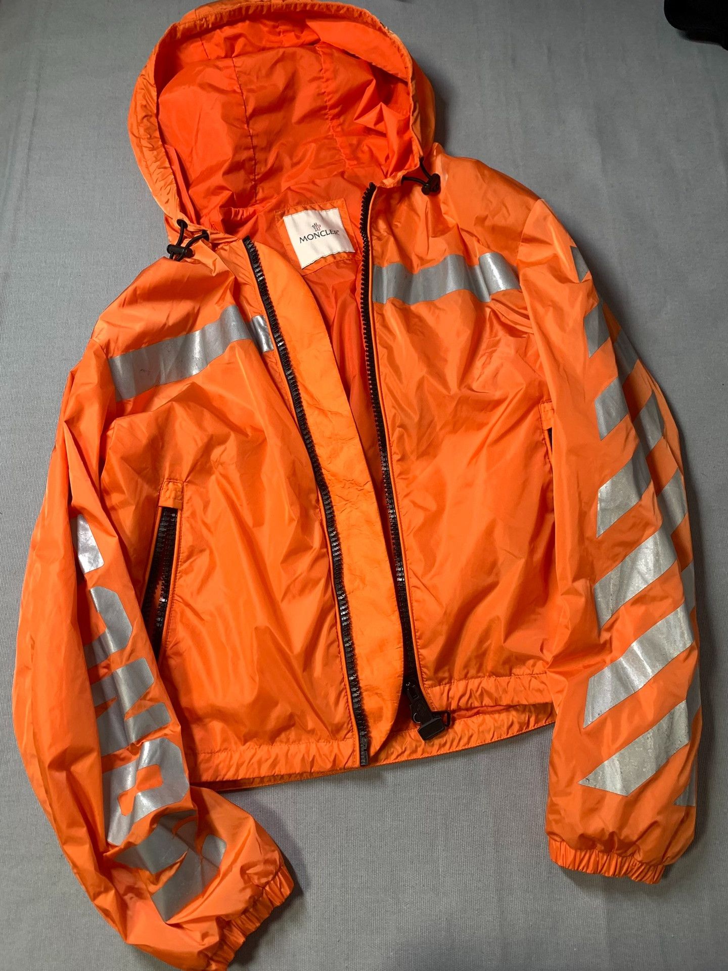 Off-White Moncler x Off-White 3M Reflective Jacket Size US M / EU 48-50 / 2 - 3 Thumbnail