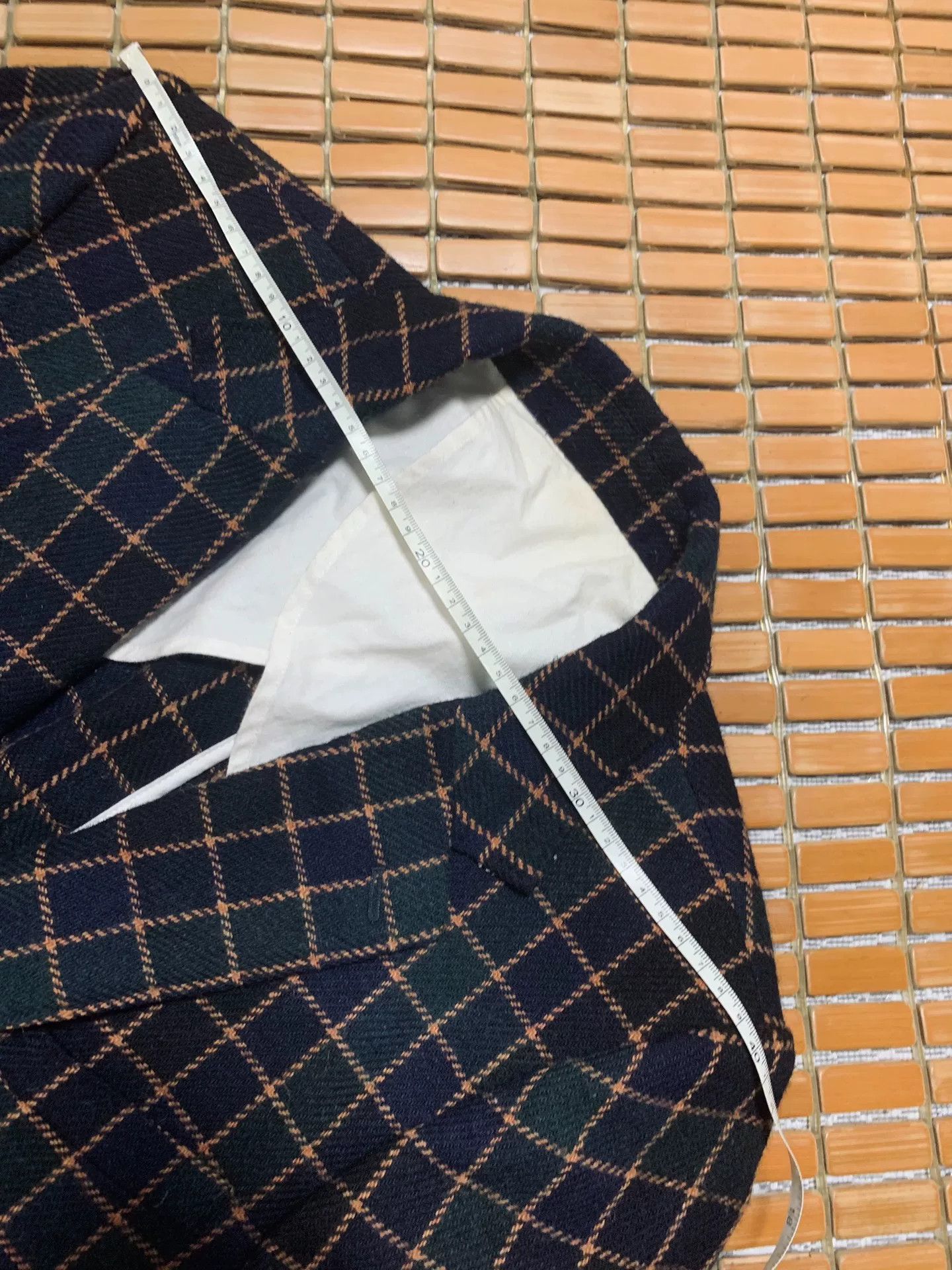 Maison MIHARA YASUHIRO Miharayasuhiro Plaid Wool Blend Blazer Size US M / EU 48-50 / 2 - 8 Thumbnail