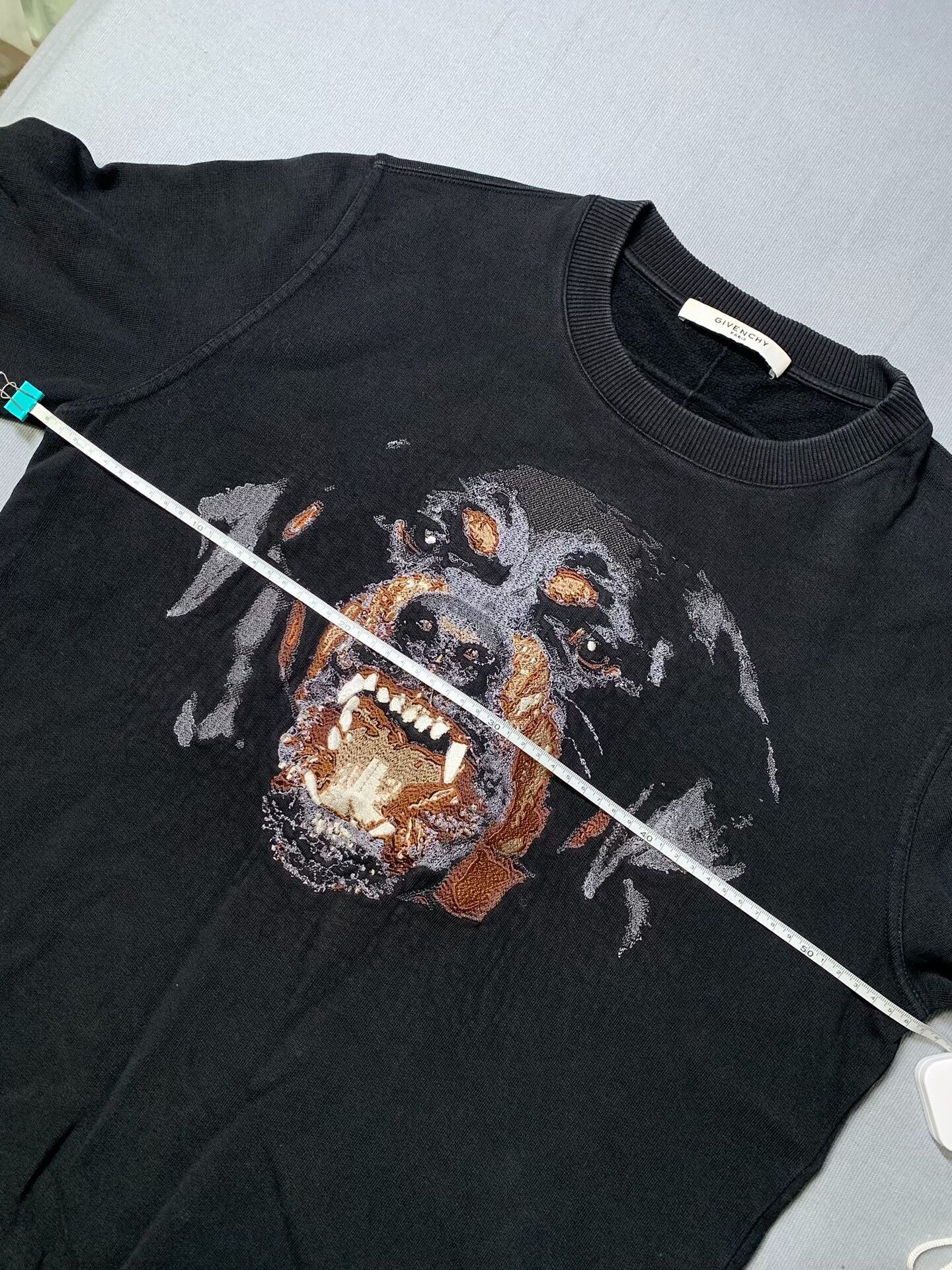 Givenchy Givenchy Dog Head Embroidered Sweatshirt Size US S / EU 44-46 / 1 - 6 Thumbnail