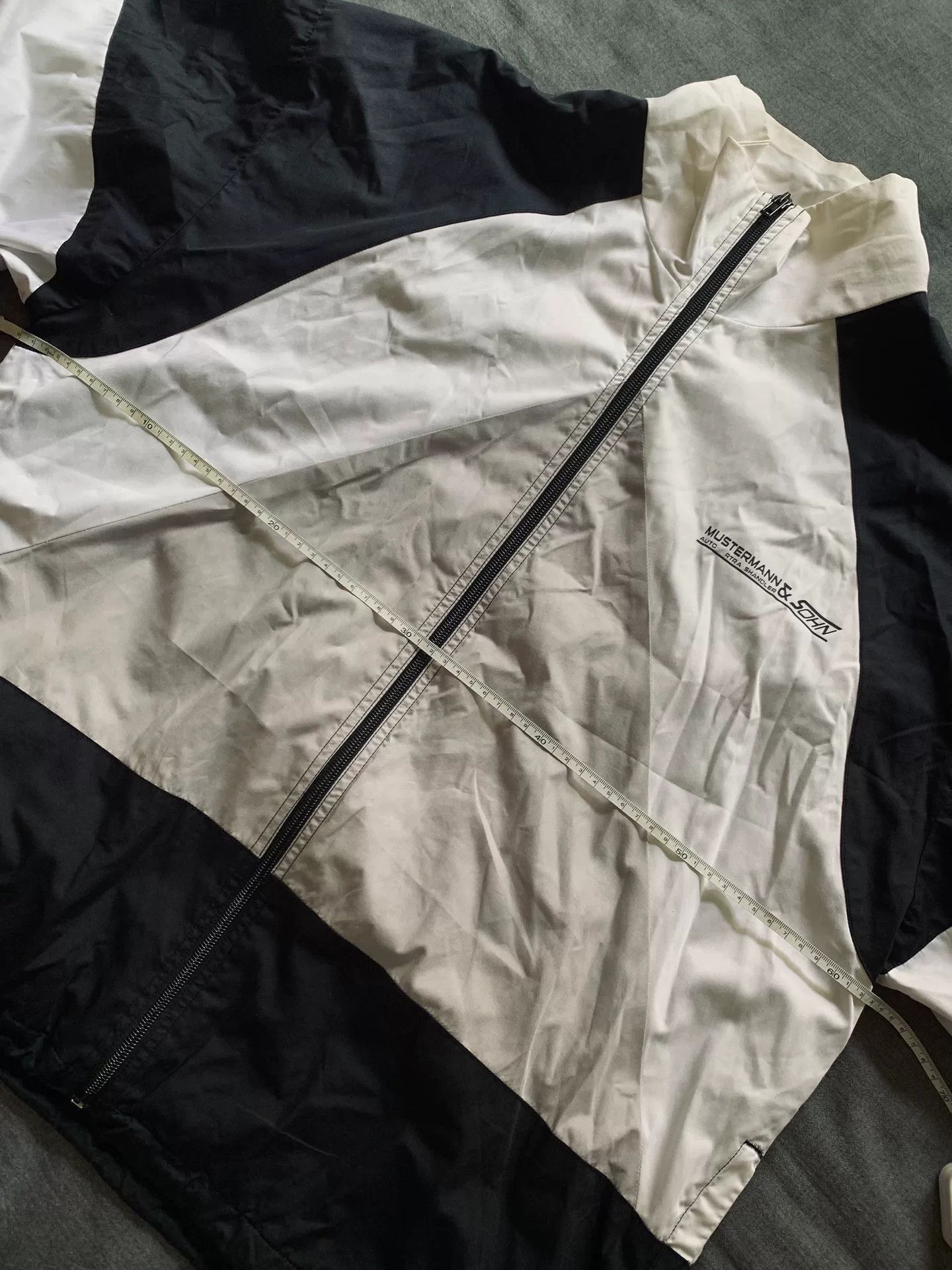 Vetements Vetements Black White Gray Print Coach Jacket Size US M / EU 48-50 / 2 - 8 Thumbnail