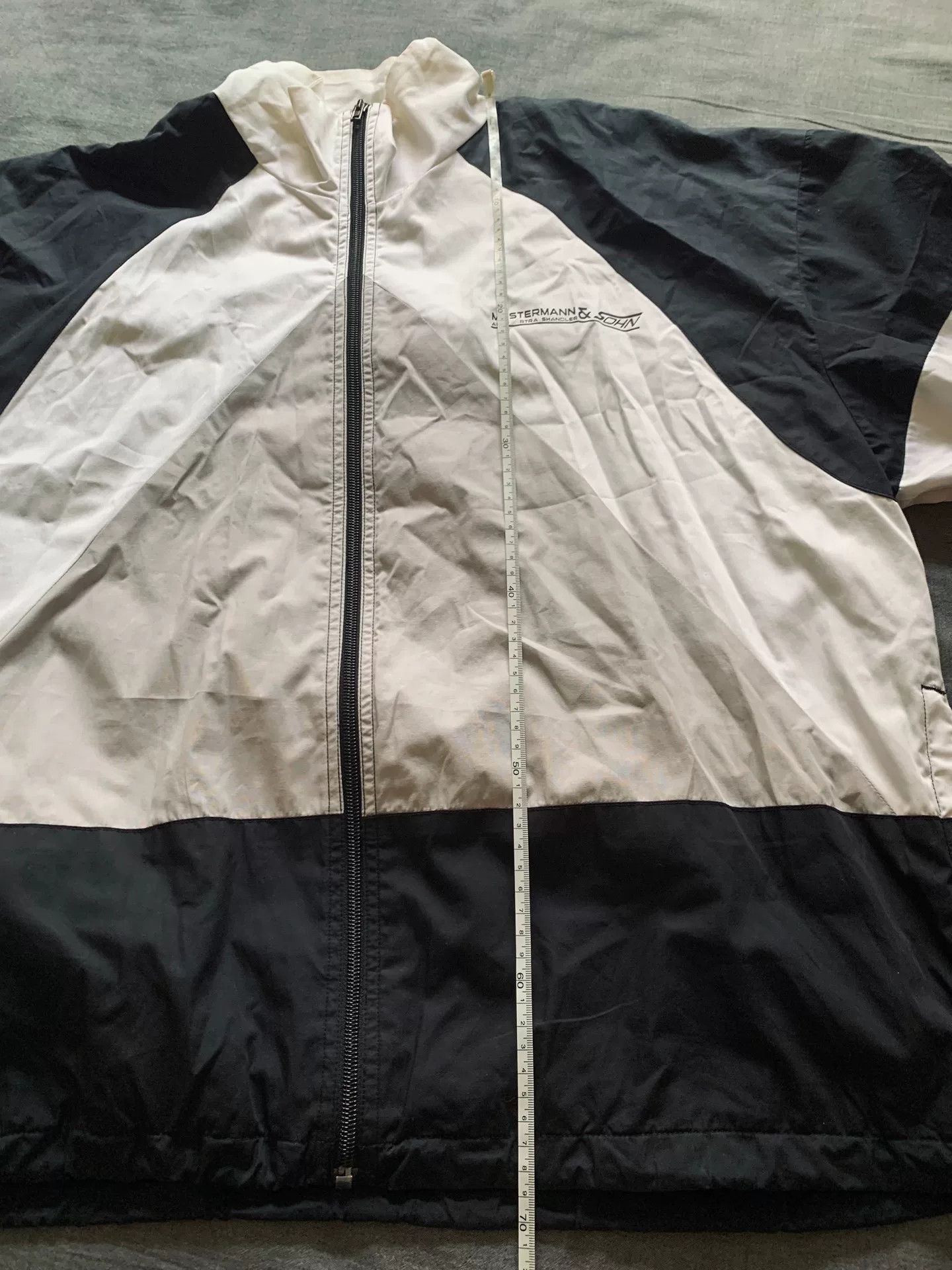 Vetements Vetements Black White Gray Print Coach Jacket Size US M / EU 48-50 / 2 - 9 Thumbnail