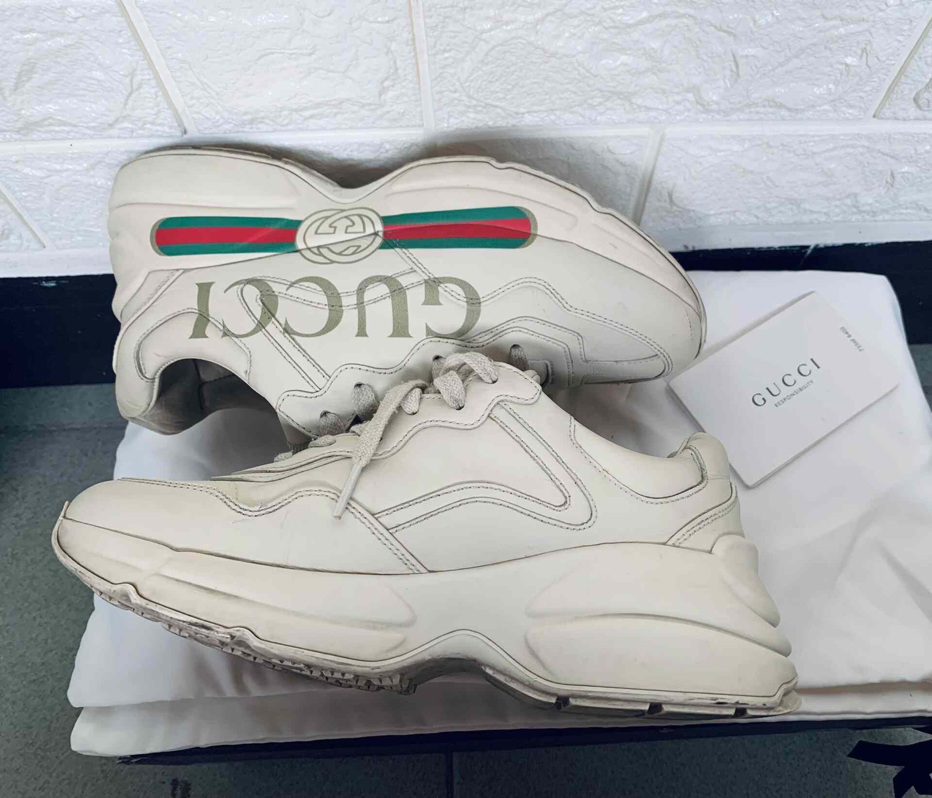 Gucci Gucci Classic Dad Shoes Size US 6.5 / IT 36.5 - 4 Thumbnail