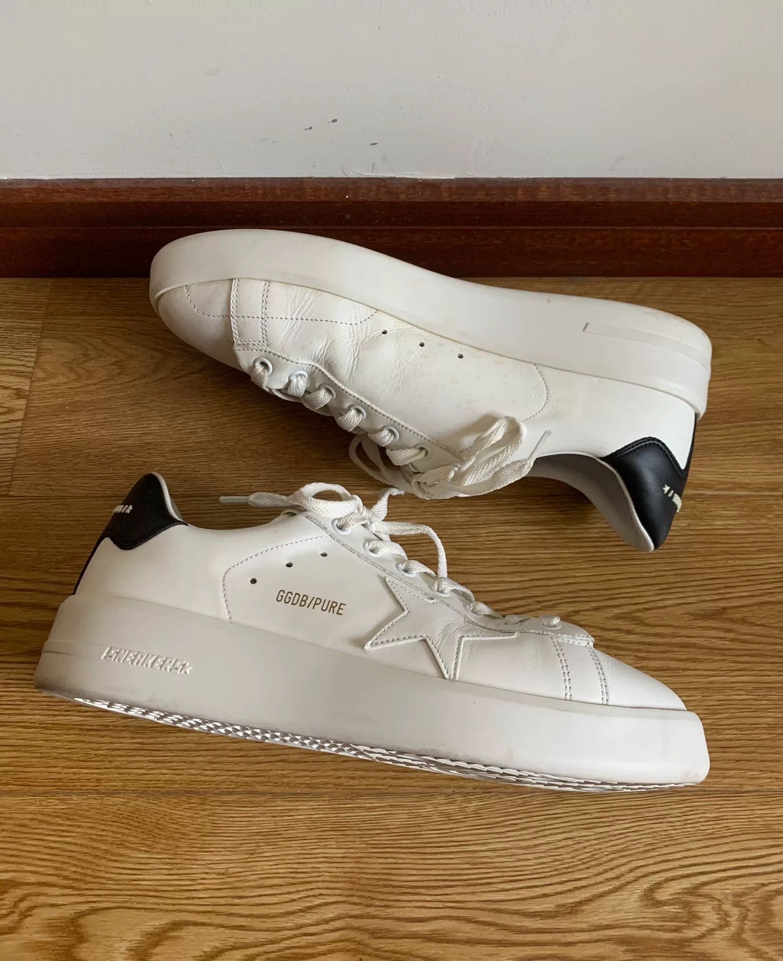 Golden Goose Golden Goose Star Platform White Sneakers Size US 8 / EU 41 - 3 Thumbnail