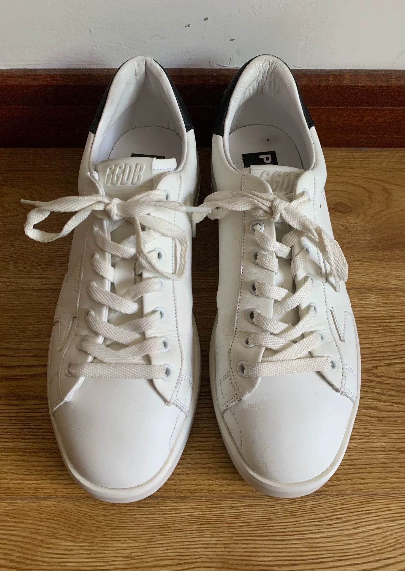 Golden Goose Golden Goose Star Platform White Sneakers Size US 8 / EU 41 - 2 Thumbnail