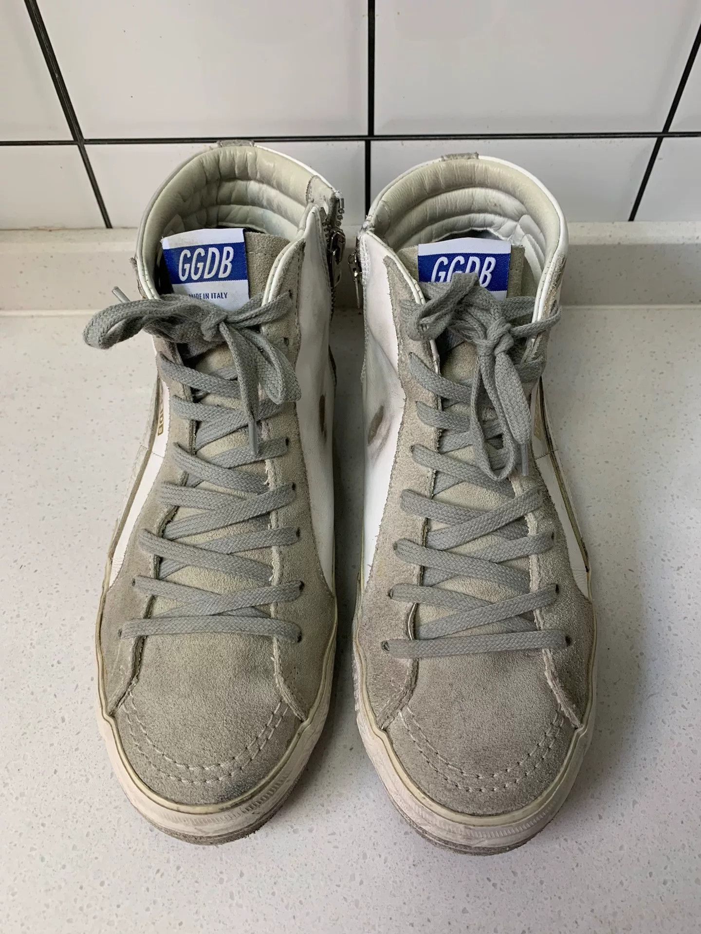 Golden Goose GGDB Golden Goose High-Top Sneakers Size US 9 / EU 42 - 3 Thumbnail