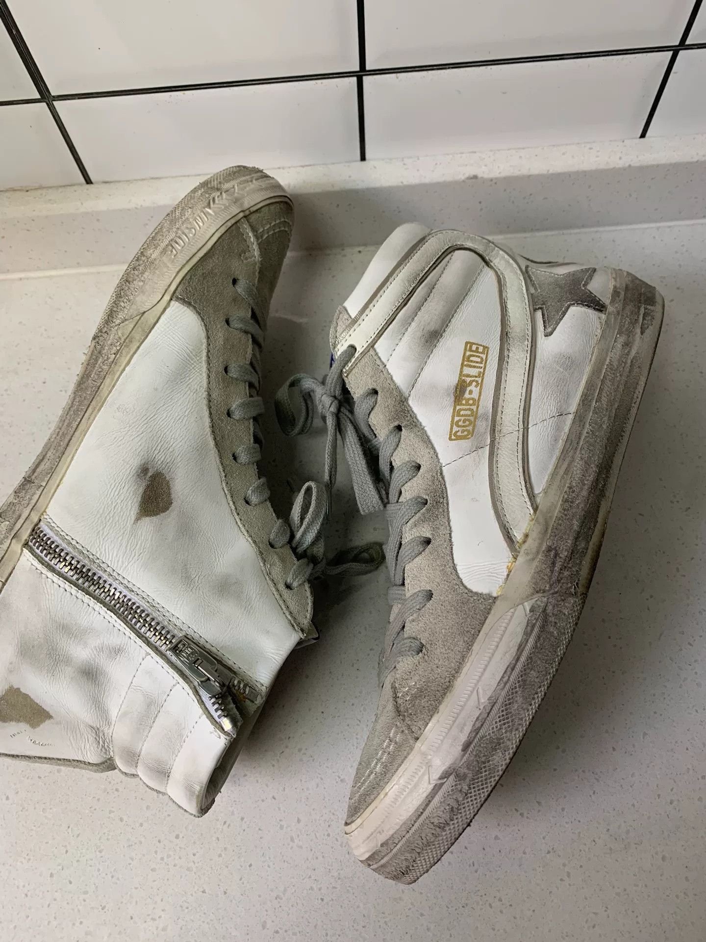 Golden Goose GGDB Golden Goose High-Top Sneakers Size US 9 / EU 42 - 2 Thumbnail