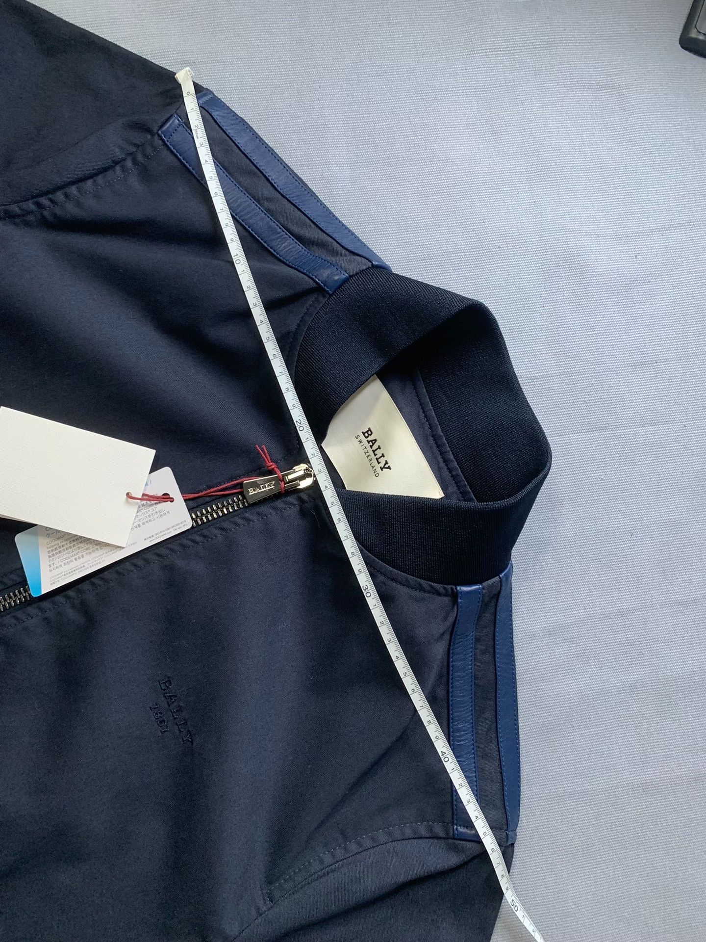 Bally BALLY Dark Blue Coach Jacket Size US M / EU 48-50 / 2 - 8 Thumbnail