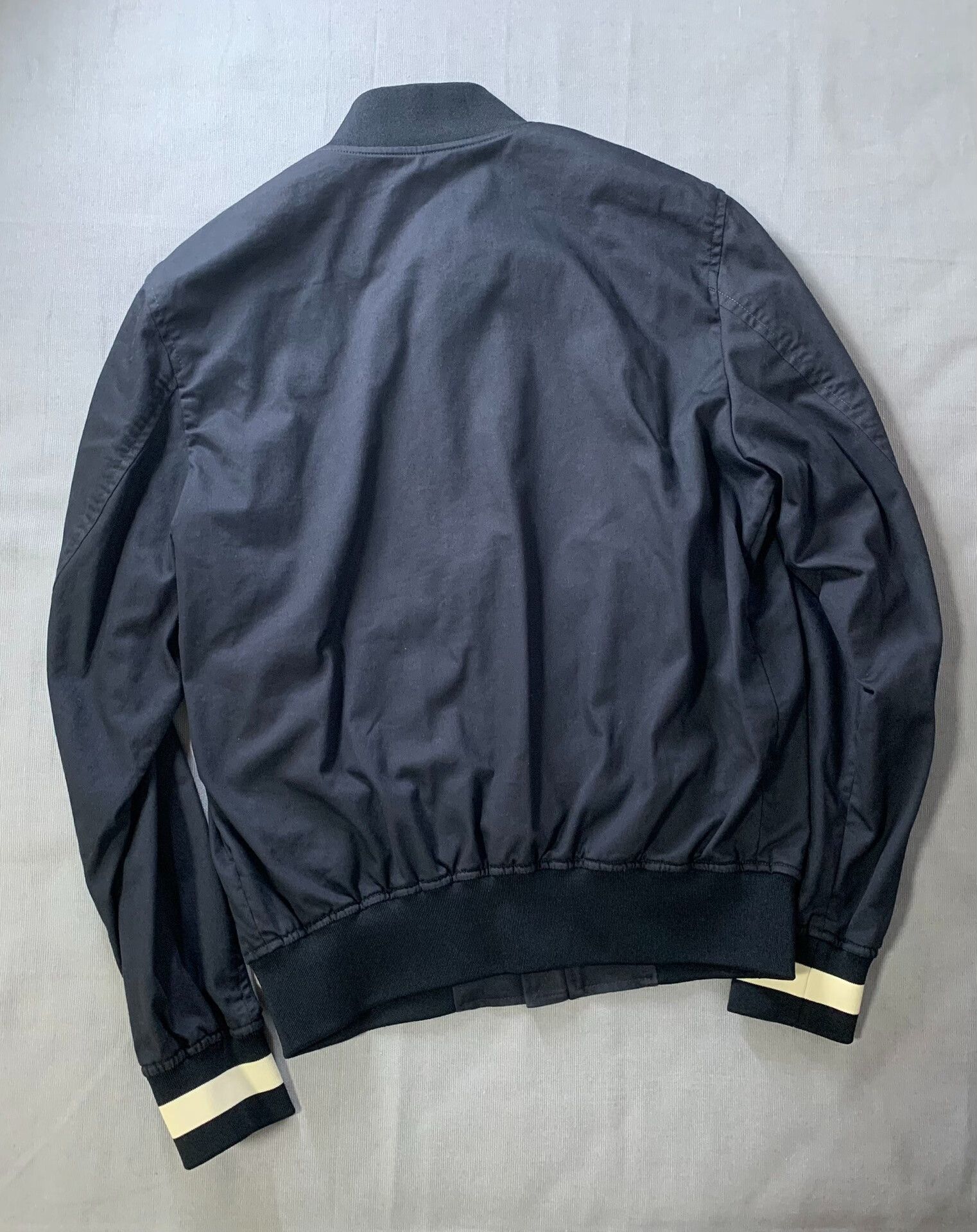 Bally BALLY Dark Blue Coach Jacket Size US M / EU 48-50 / 2 - 2 Thumbnail