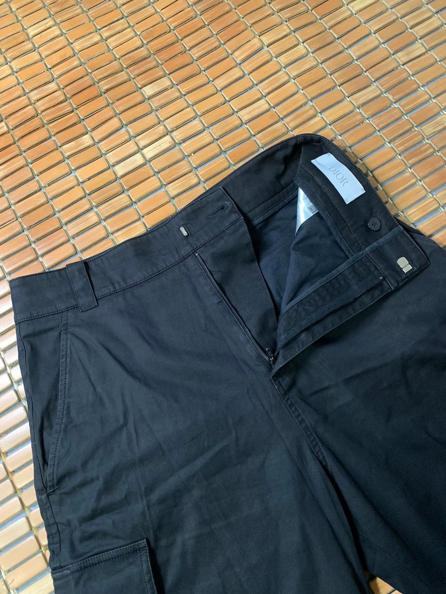 Dior Dior Black Multi-Pocket Cargo Pants Size US 30 / EU 46 - 5 Thumbnail