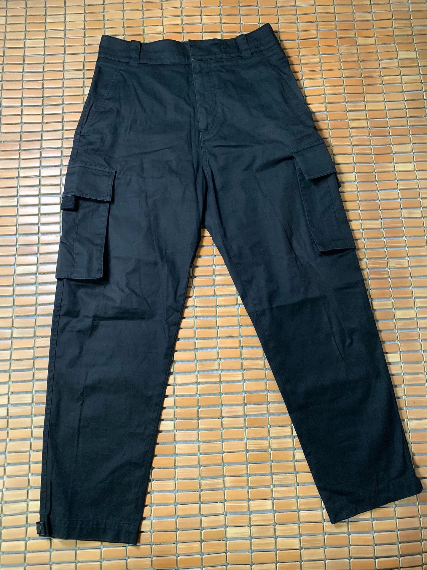 Dior Dior Black Multi-Pocket Cargo Pants Size US 30 / EU 46 - 2 Thumbnail