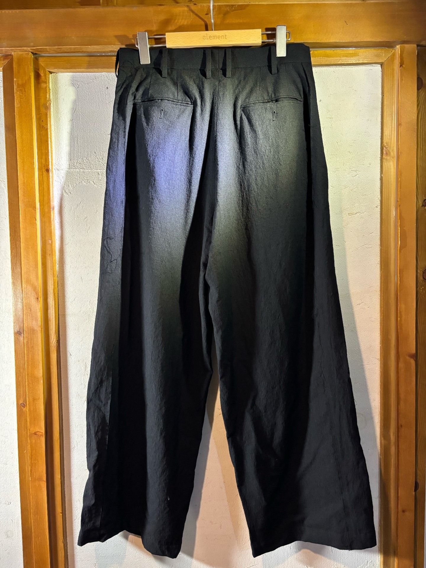 Journal Standard Journal Standard Trisect Pleated Wool Wide-Leg Trousers Size US 26 / EU 42 - 7 Thumbnail