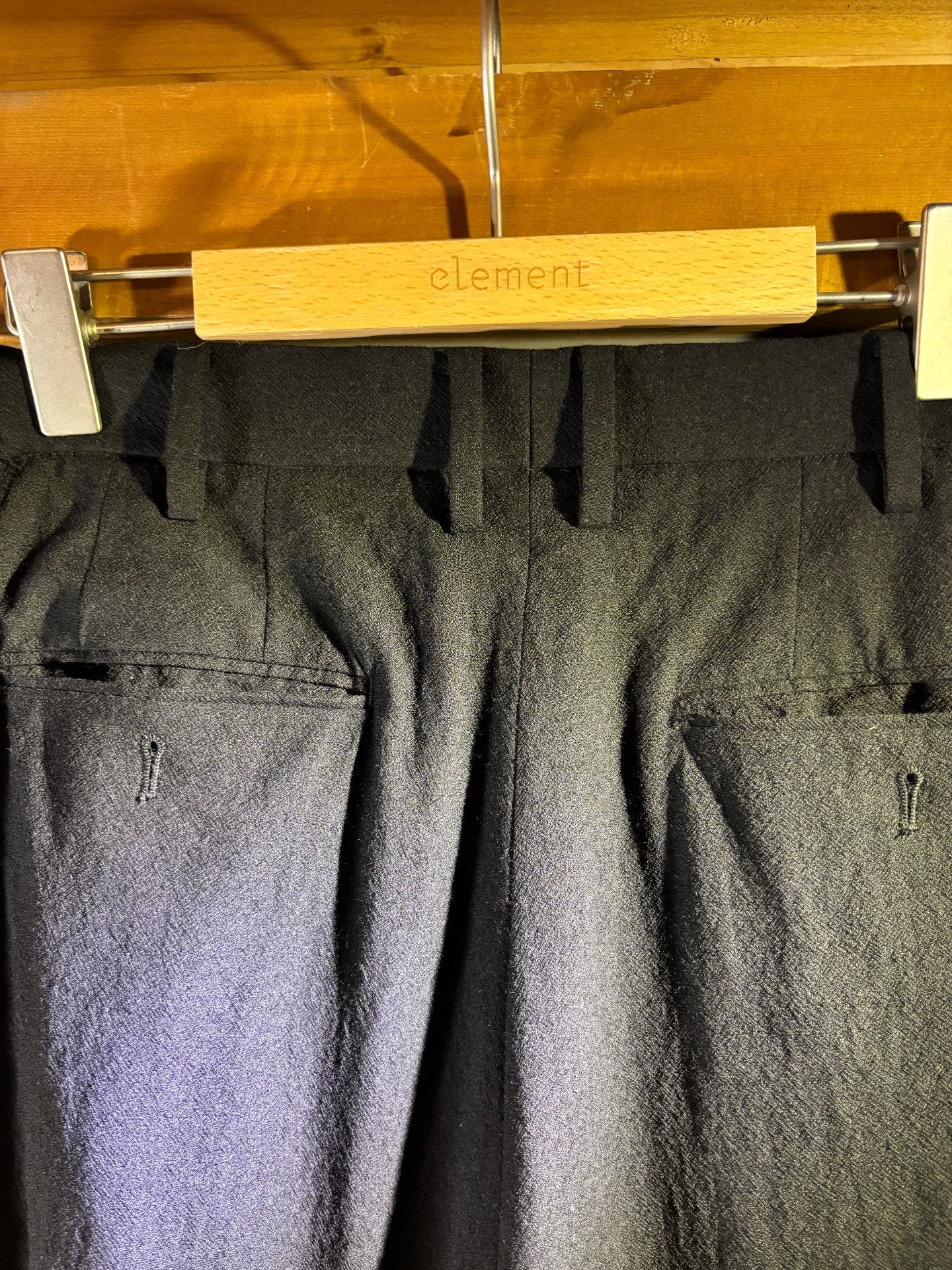 Journal Standard Journal Standard Trisect Pleated Wool Wide-Leg Trousers Size US 26 / EU 42 - 8 Thumbnail