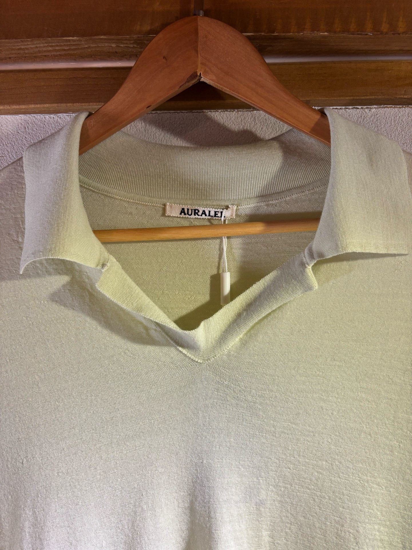 Auralee Auralee 25SS Wool Captain Collar Polo Size US XXL / EU 58 / 5 - 2 Thumbnail