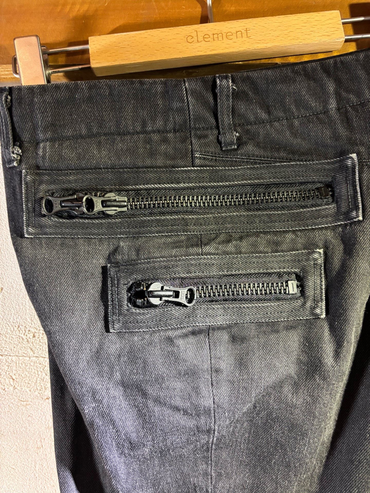 Tete Homme HALB 2008 Runway Zipper Jeans Size US 34 / EU 50 - 5 Thumbnail