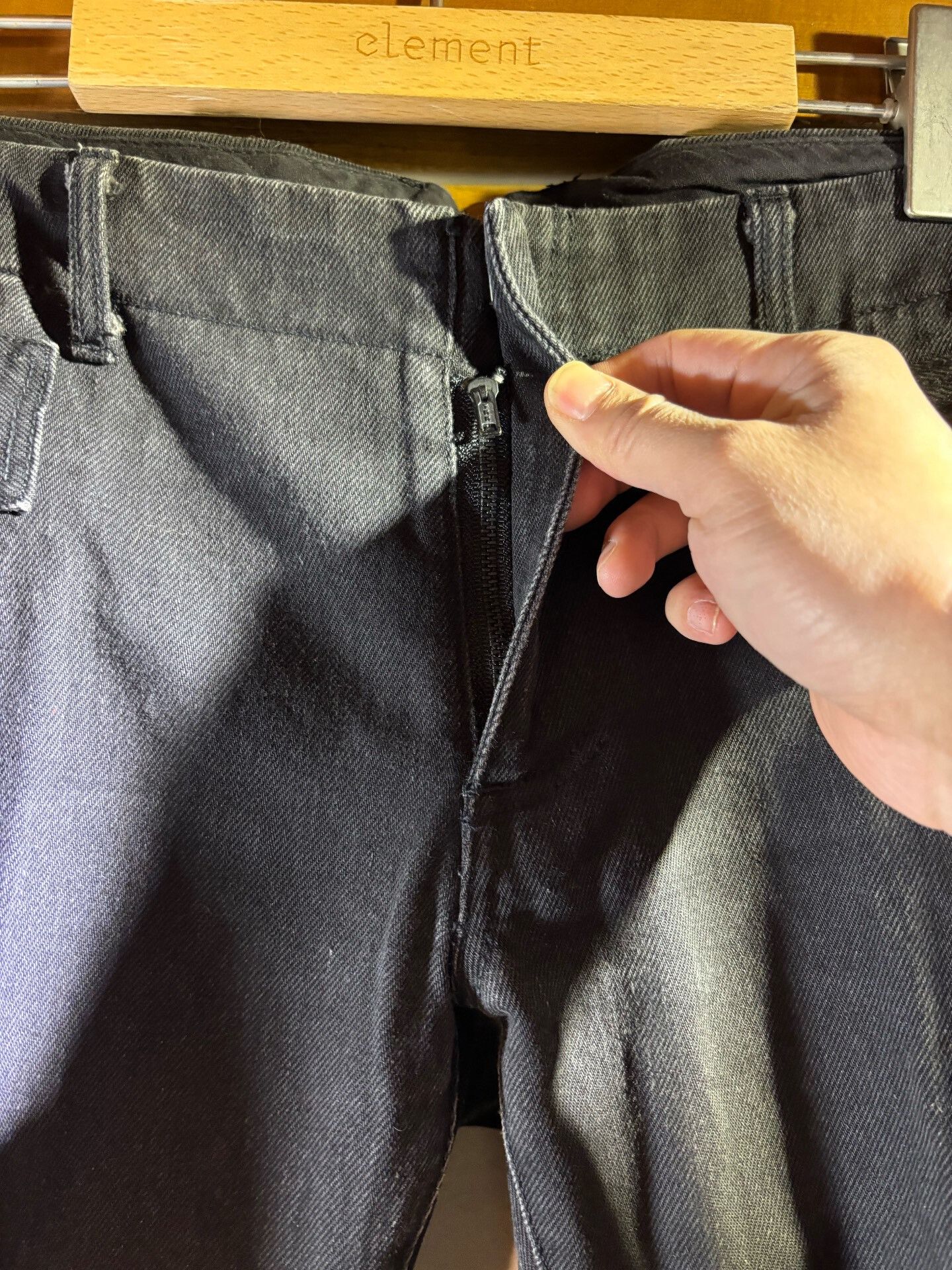 Tete Homme HALB 2008 Runway Zipper Jeans Size US 34 / EU 50 - 3 Thumbnail